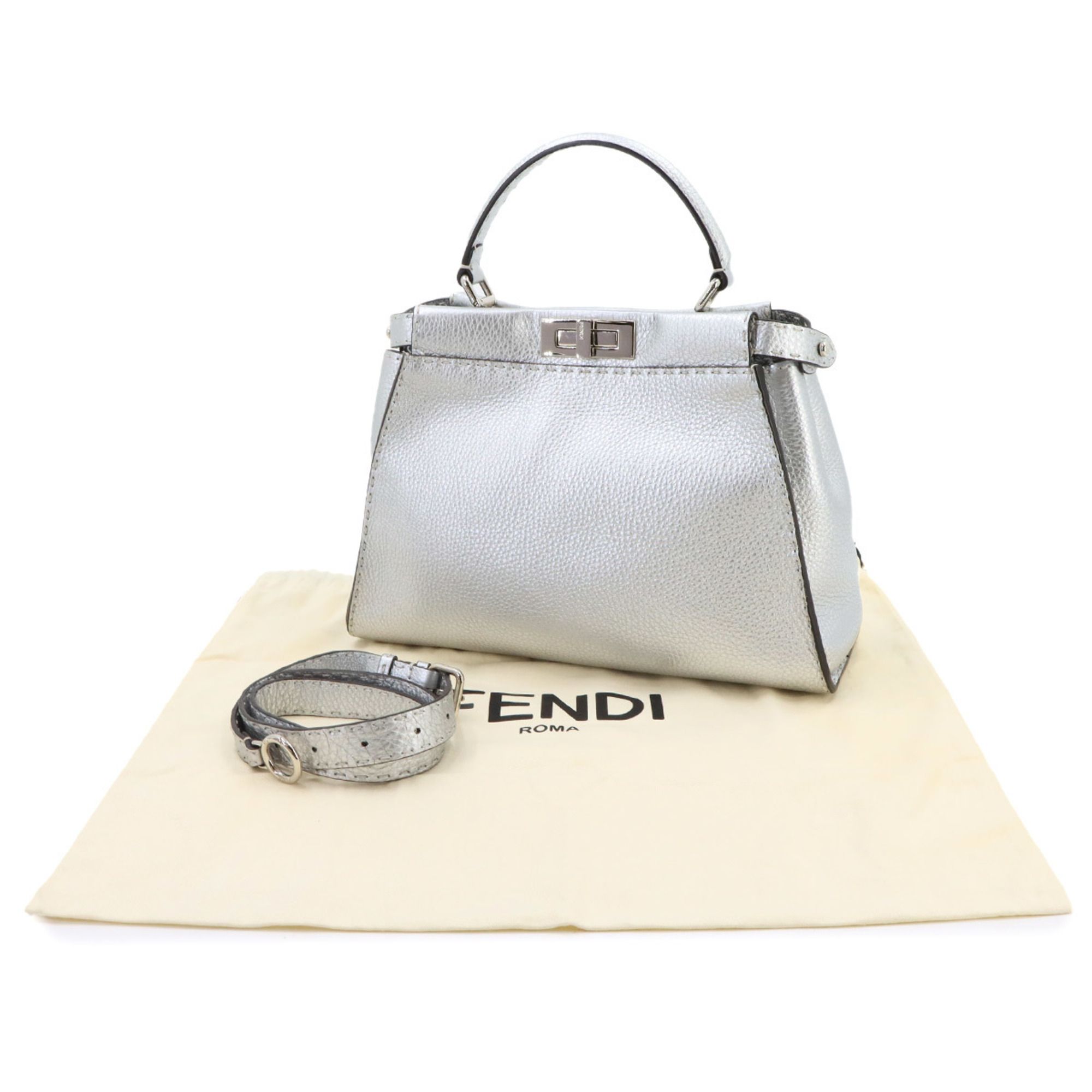 Leather Handbag Shoulder Bag (Pre-Owned) - Fendi - Modalova