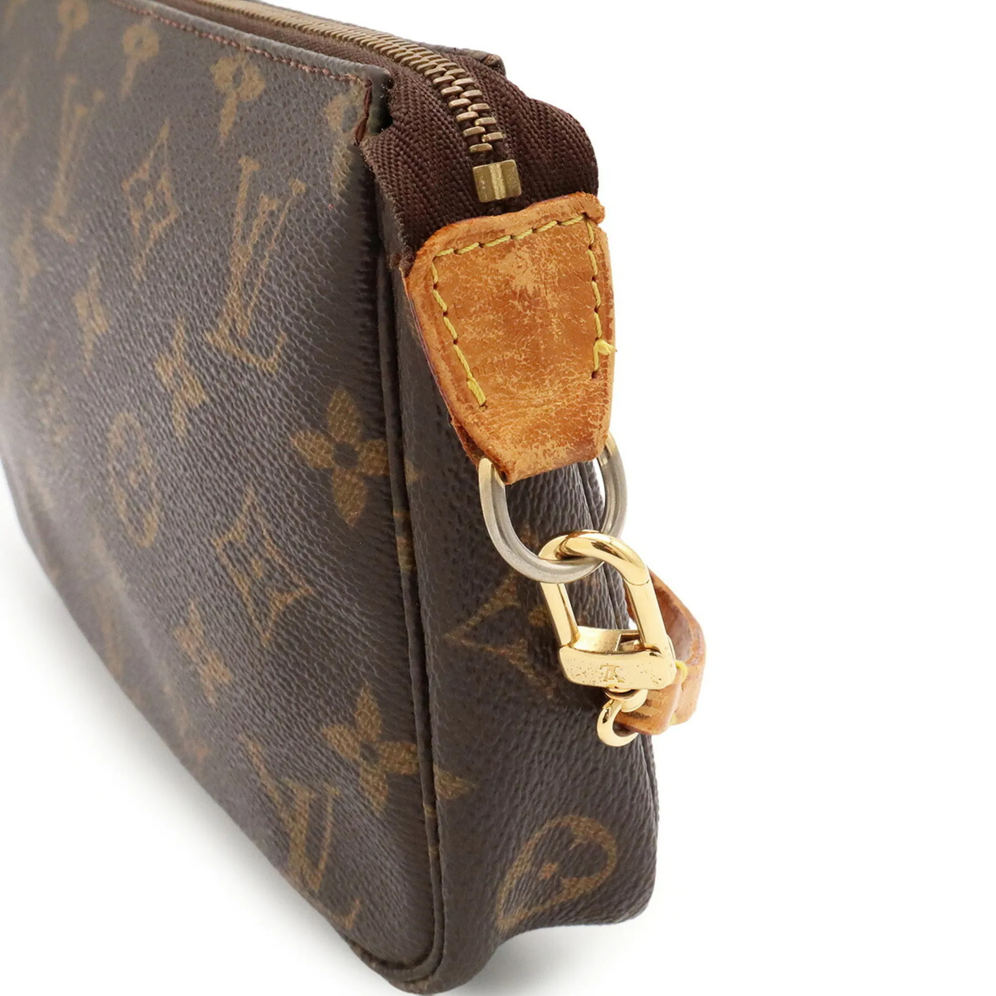 Monogram Canvas Pvc Coated Canvas Handbag Pochette Pouch (Pre-Owned) - Louis Vuitton - Modalova