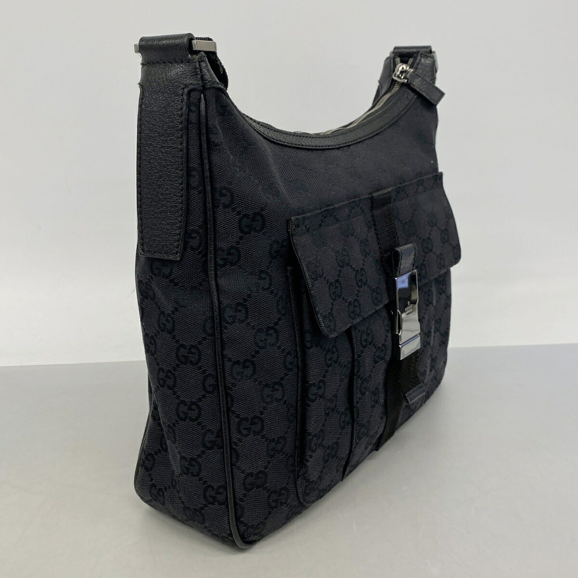 Canvas Shoulder Bag (Pre-Owned) - Gucci - Modalova