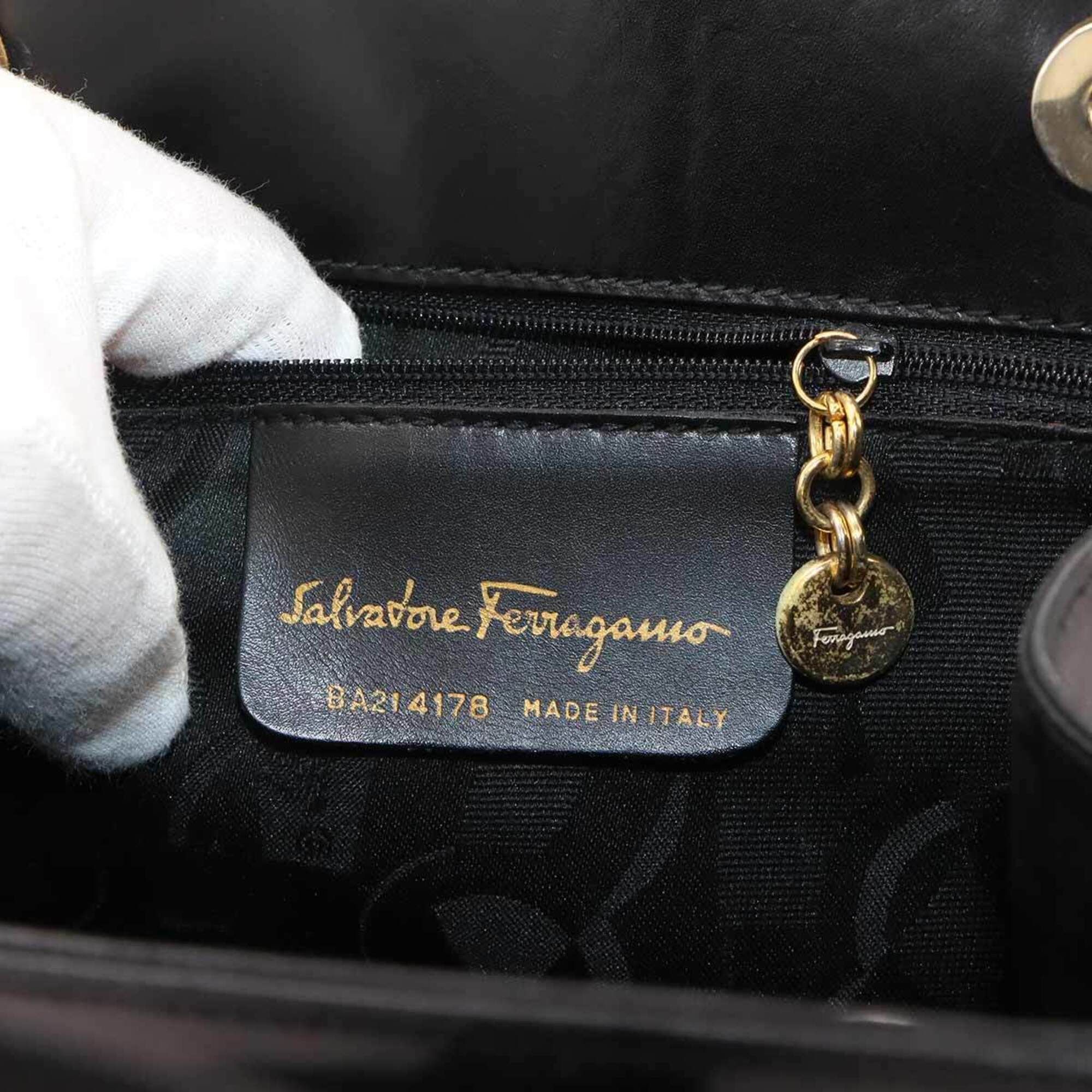 Leather Handbag Shoulder Bag (Pre-Owned) - Salvatore Ferragamo - Modalova