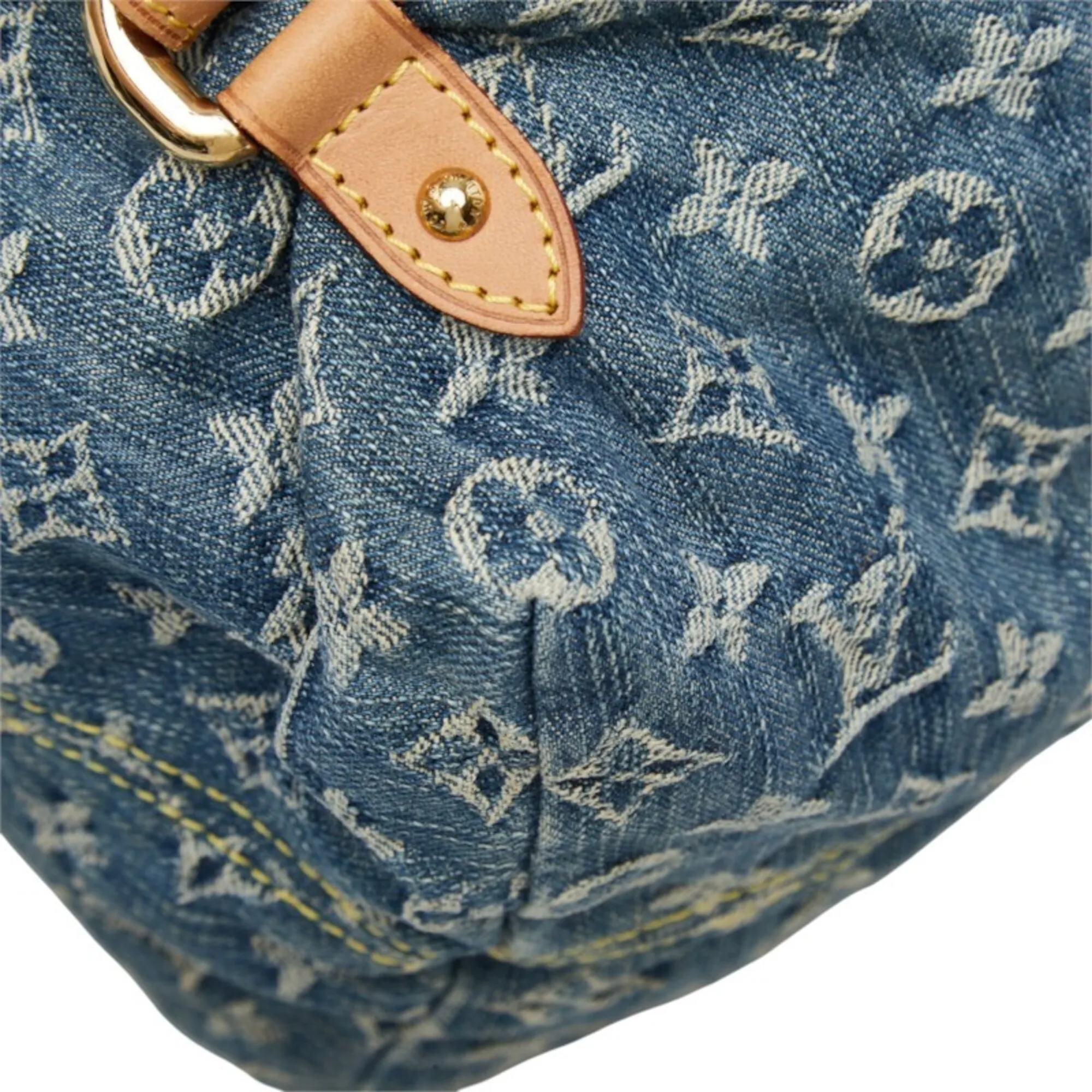 Denim Leather Backpack (Pre-Owned) - Louis Vuitton - Modalova