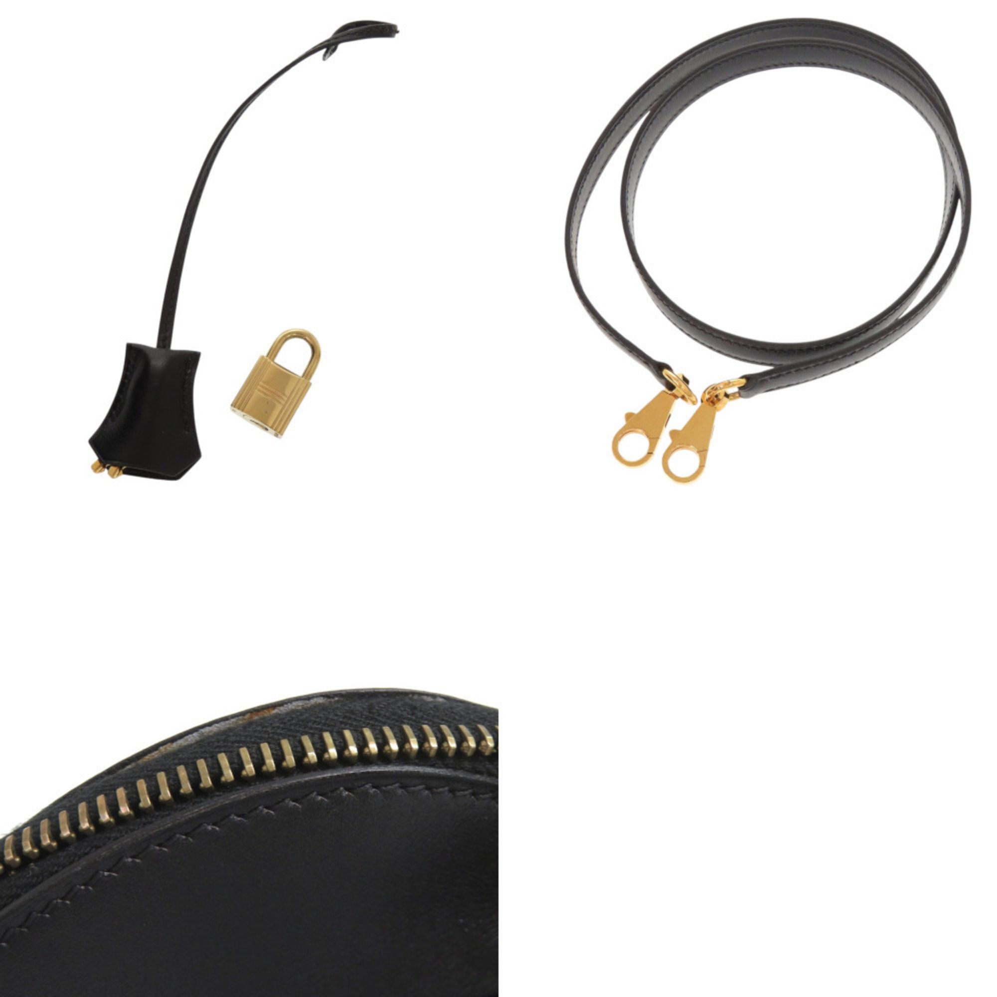 Box Calf Leather Handbag (Pre-Owned) - Hermes - Modalova