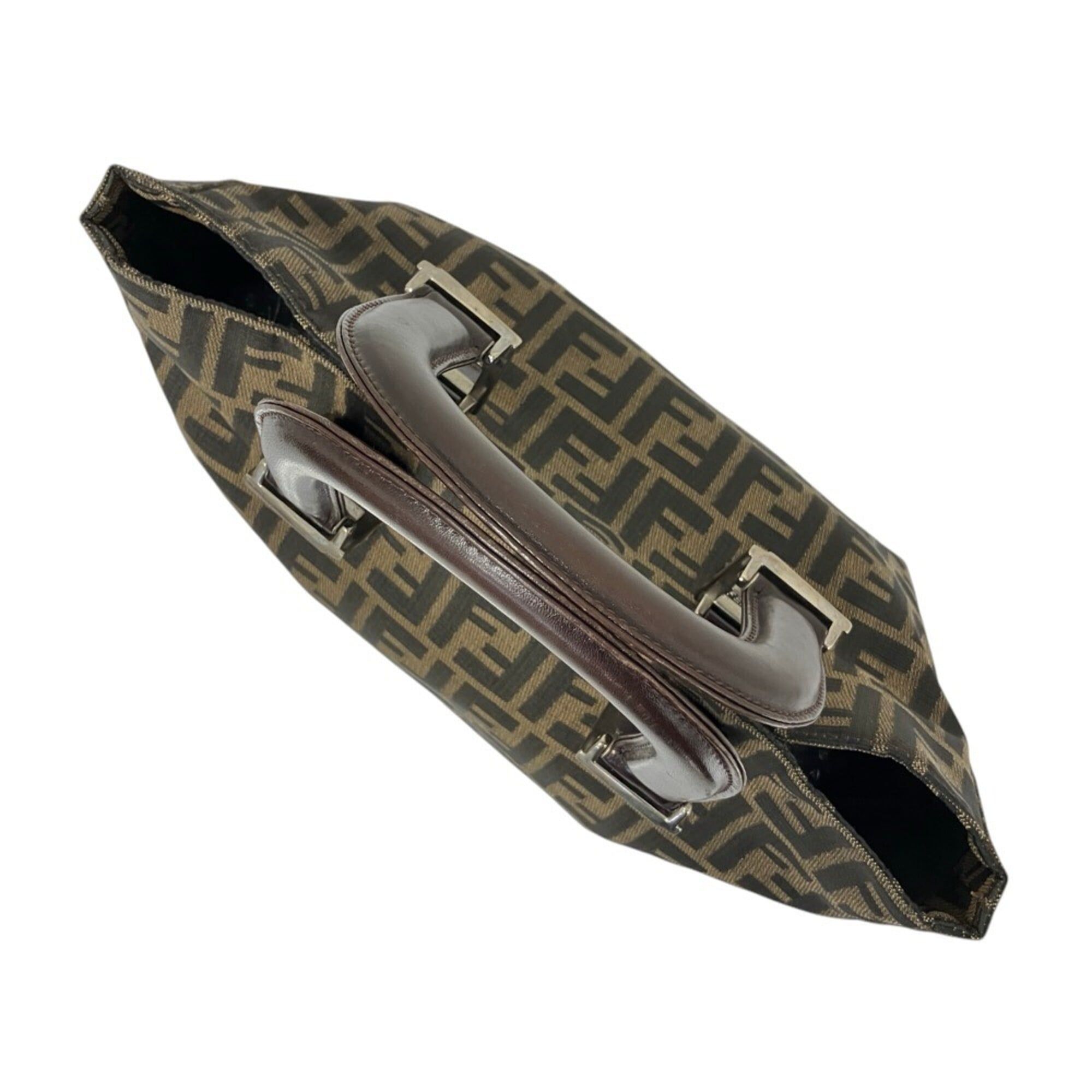 Zucca Canvas Handbag (Pre-Owned) - Fendi - Modalova