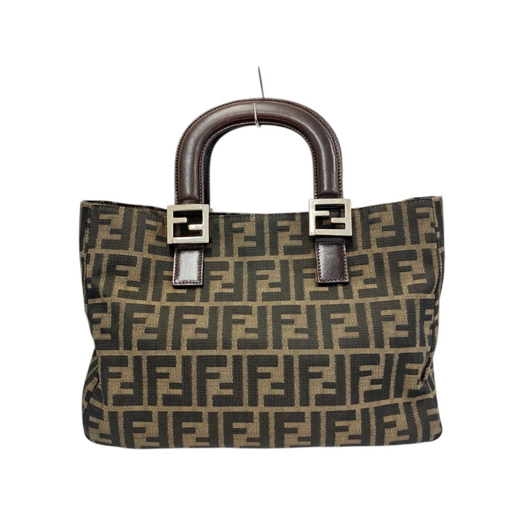 Zucca Canvas Handbag (Pre-Owned) - Fendi - Modalova