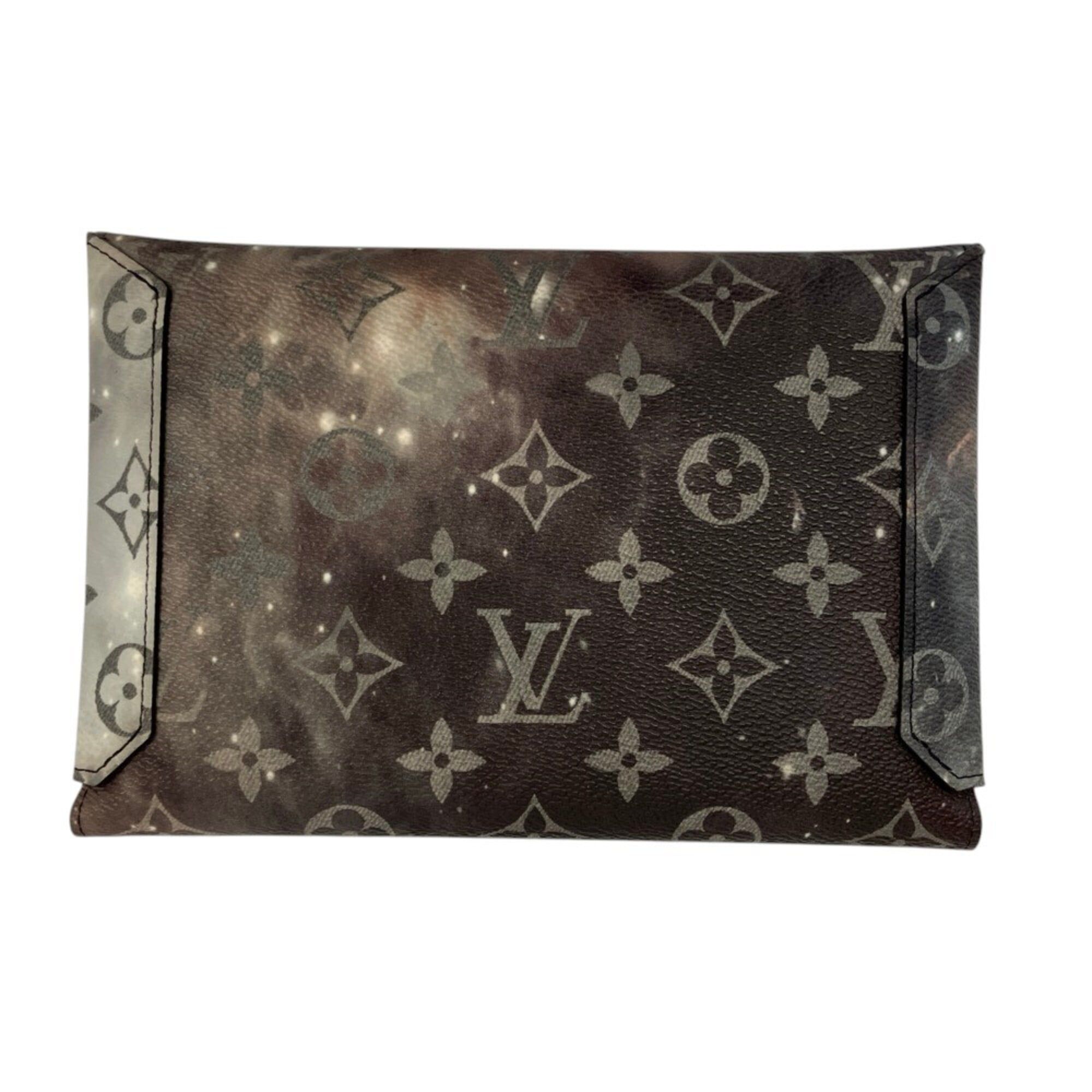 Monogram Canvas Clutch Bag Pouch (Pre-Owned) - Louis Vuitton - Modalova