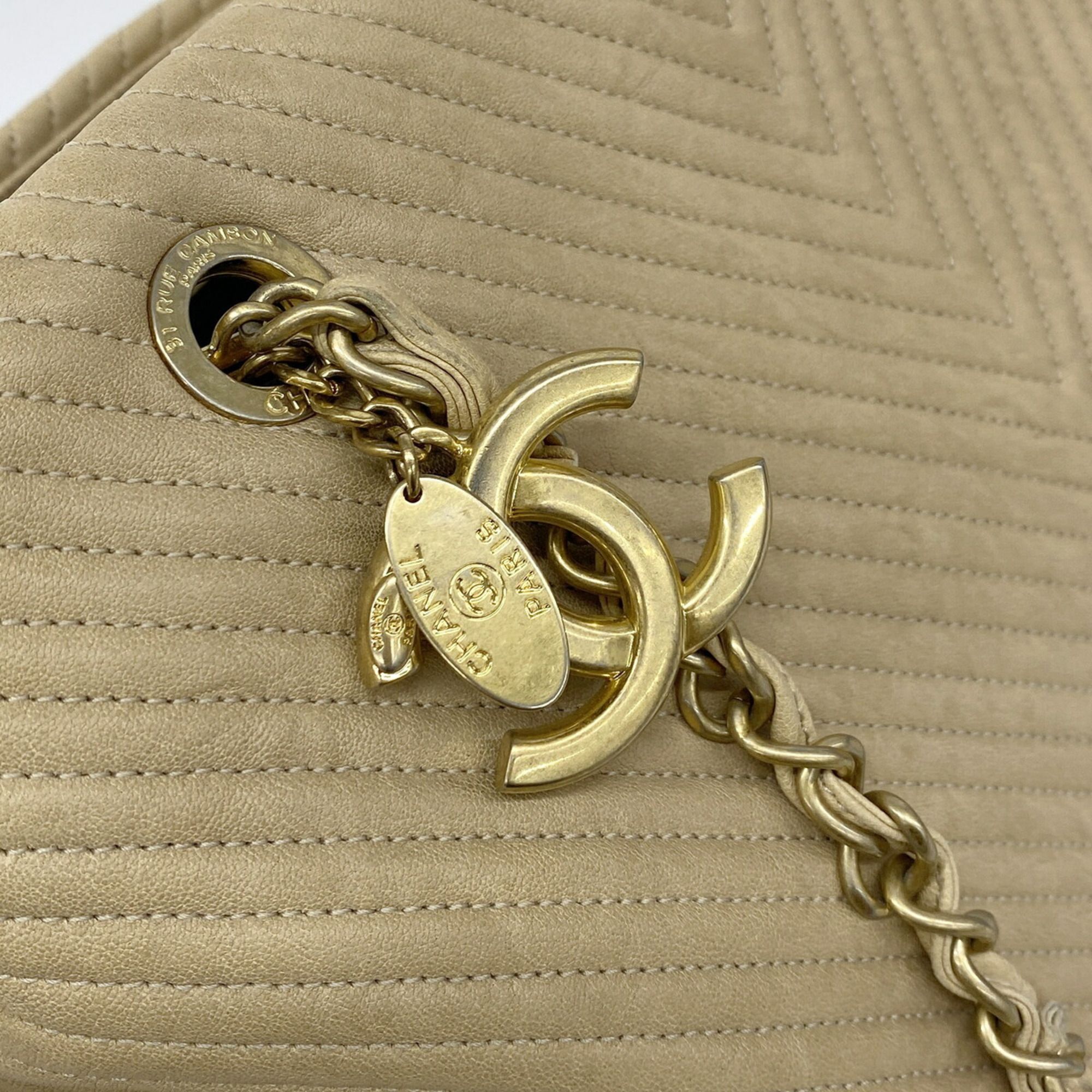 Leather Tote Bag (Pre-Owned) - Chanel - Modalova