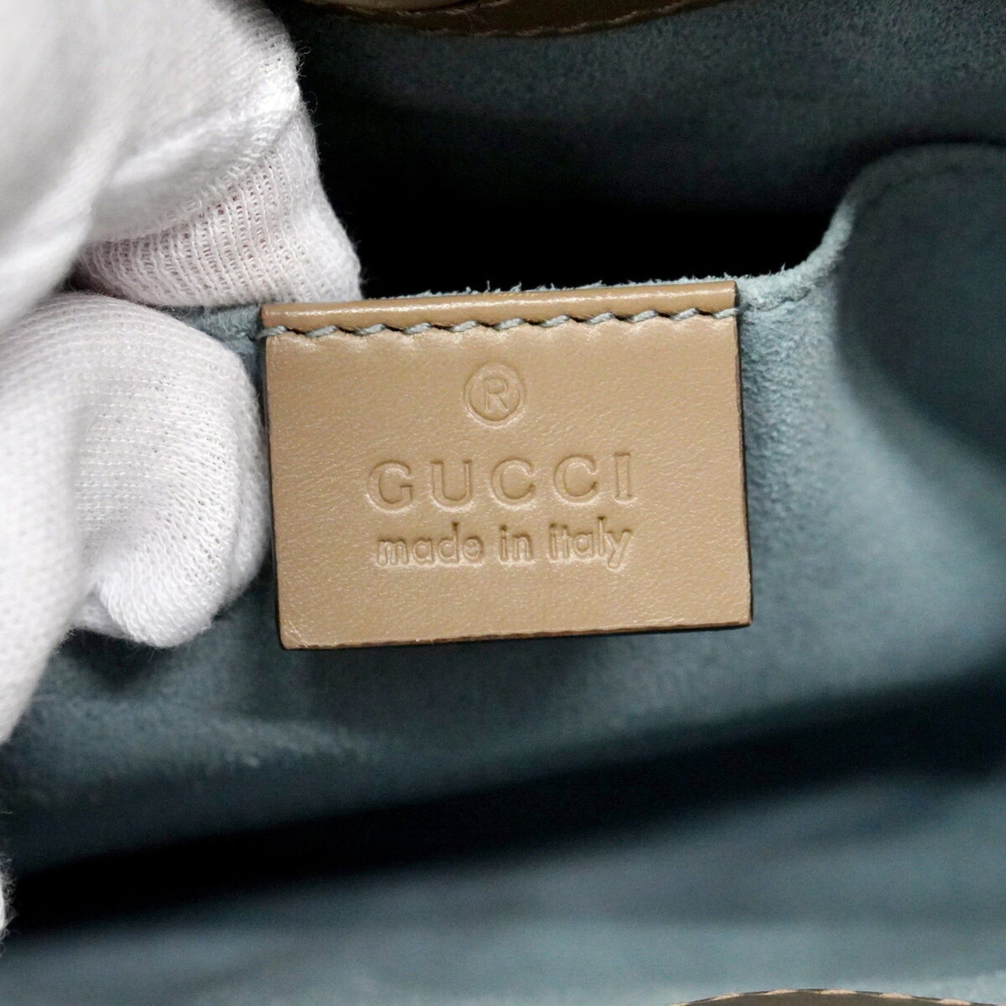 Leather Handbag (Pre-Owned) - Gucci - Modalova