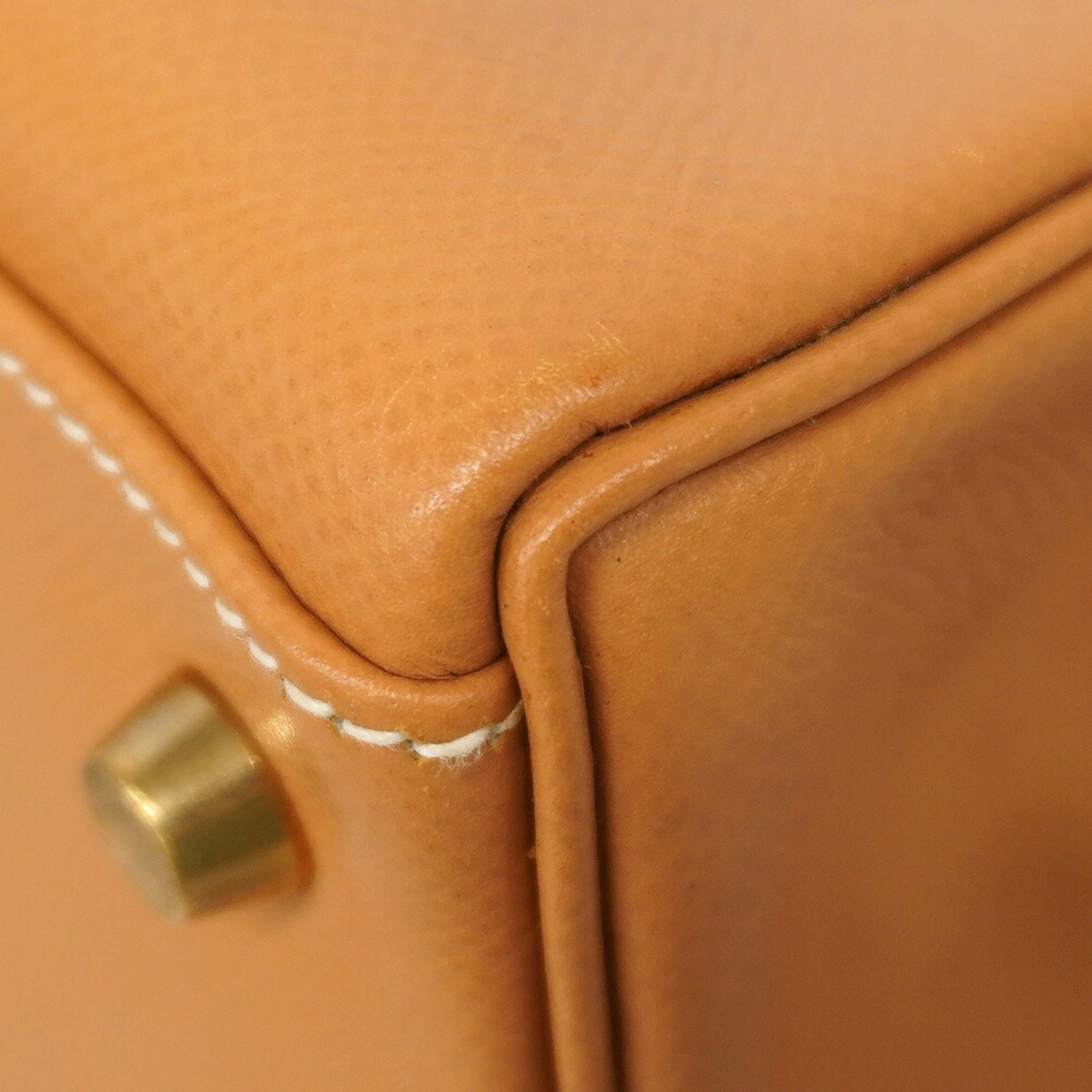 Courchevel Leather Handbag (Pre-Owned) - Hermes - Modalova
