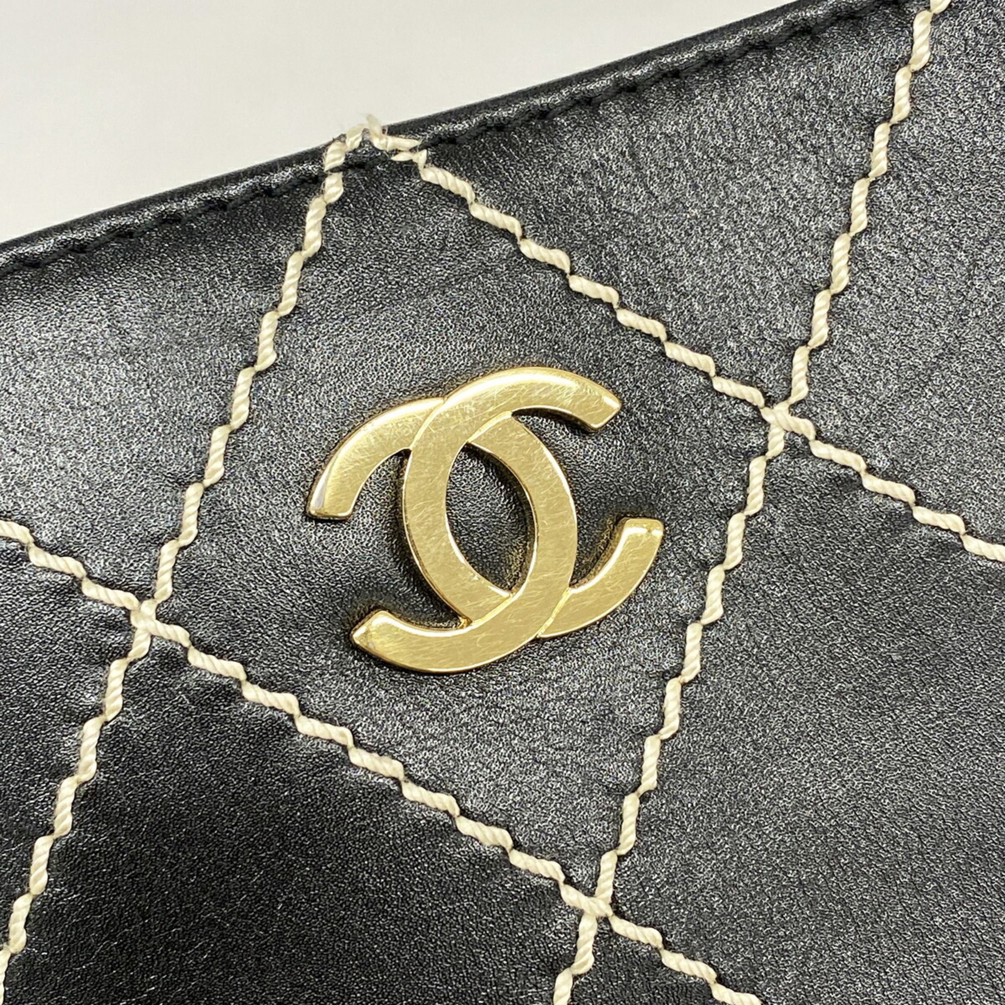 Leather Tote Bag (Pre-Owned) - Chanel - Modalova