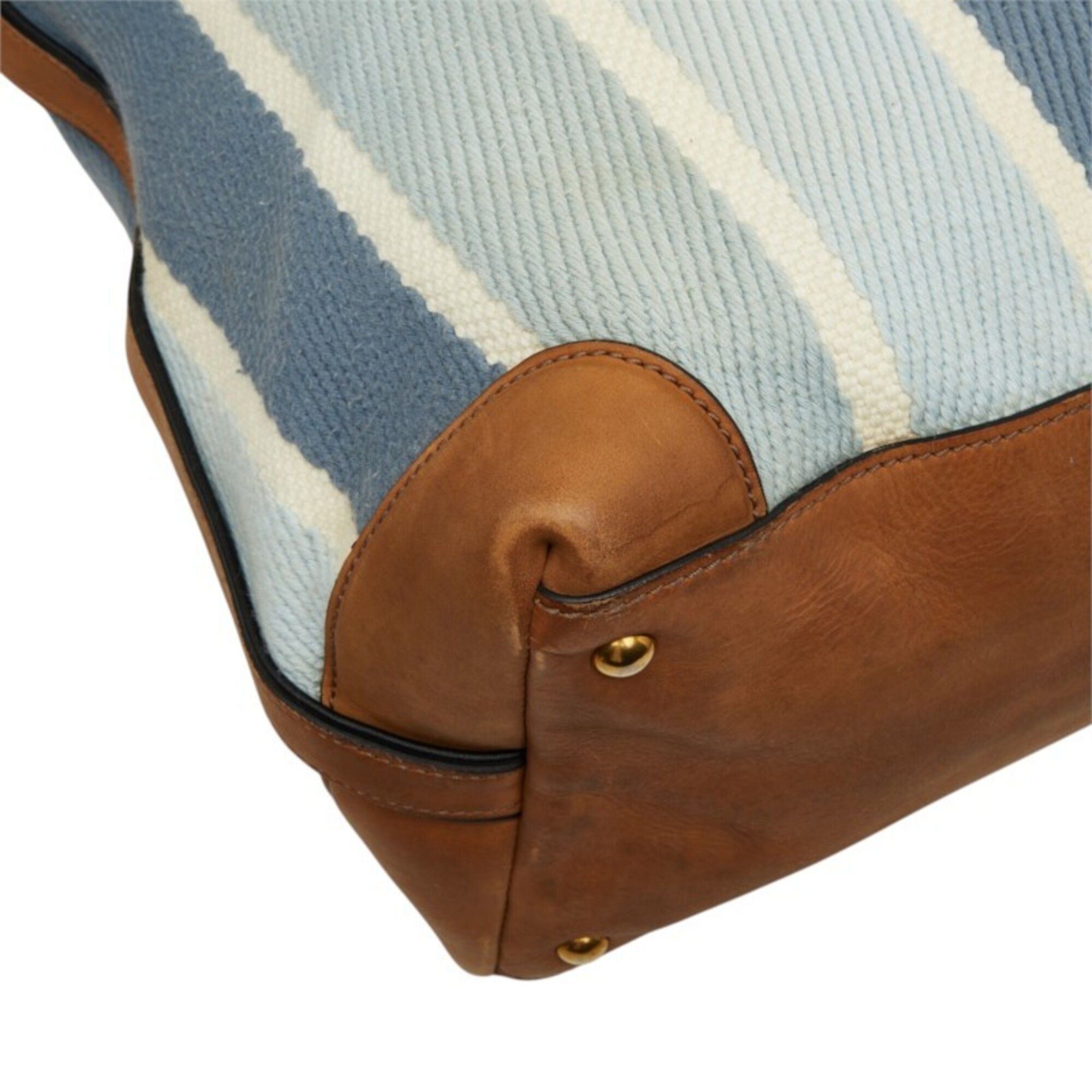 Canvas Leather Boston Bag Shoulder Bag (Pre-Owned) - Gucci - Modalova