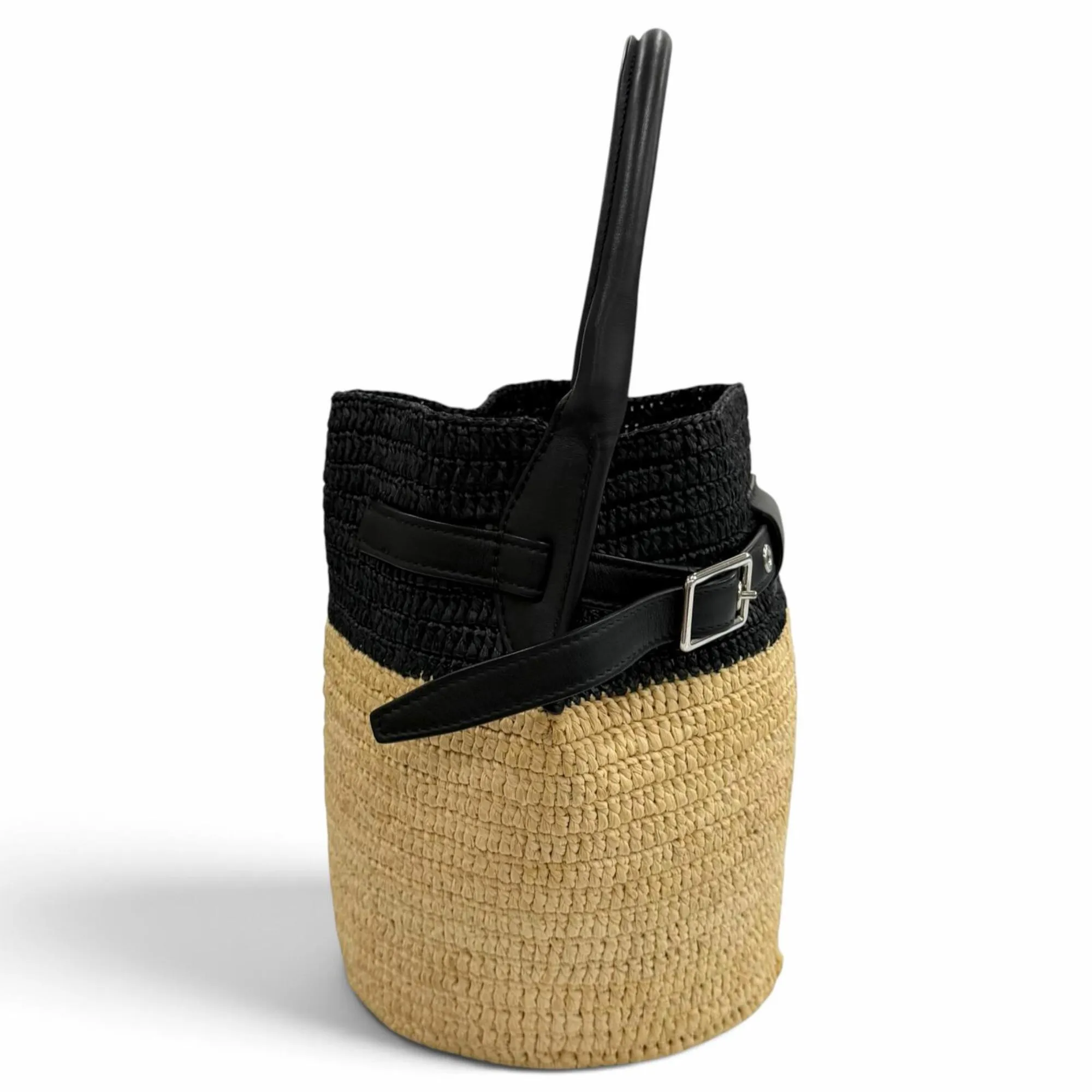 Raffia Leather Shoulder Bag (Pre-Owned) - Celine - Modalova