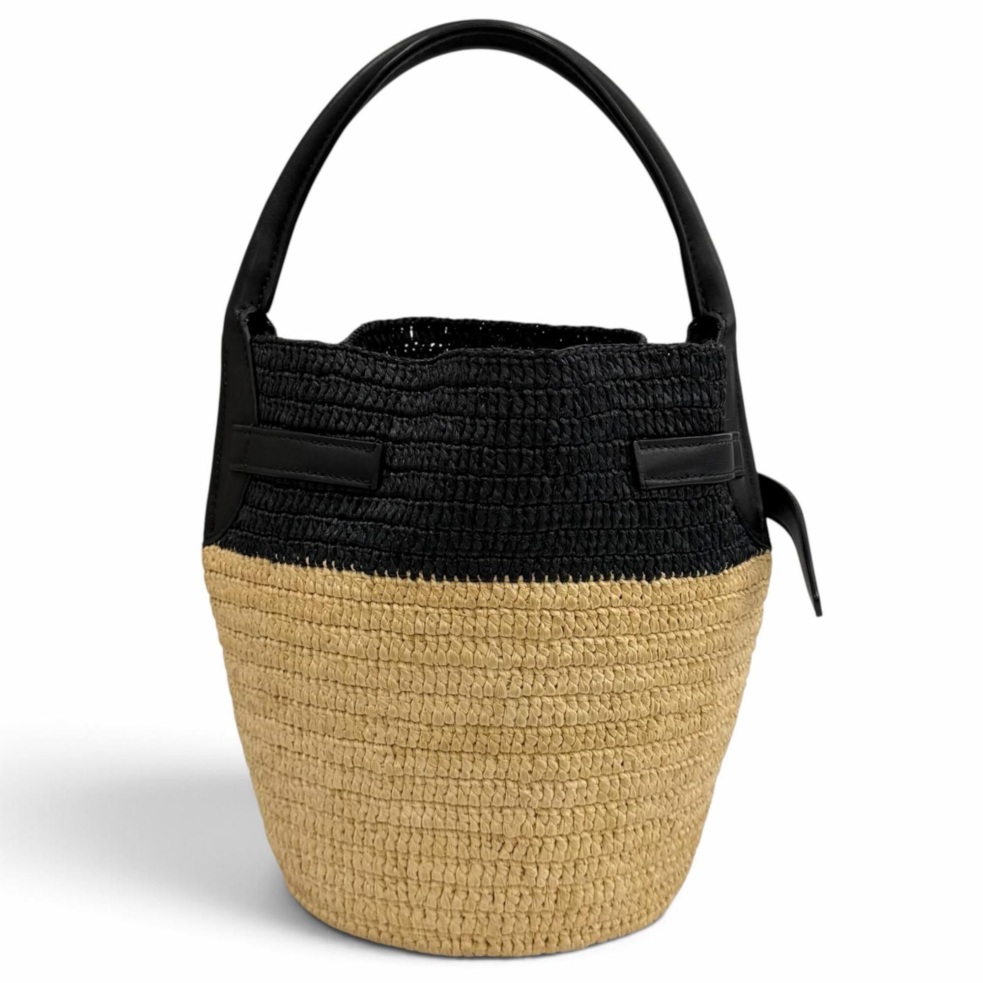 Raffia Leather Shoulder Bag (Pre-Owned) - Celine - Modalova