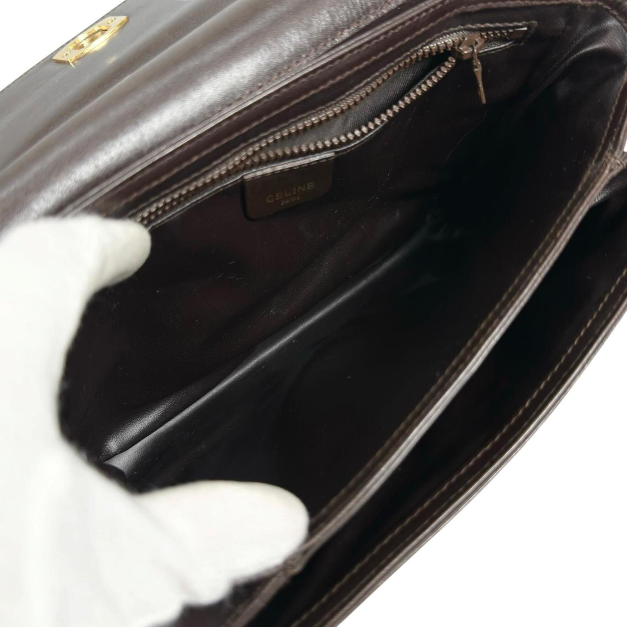 Leather Handbag (Pre-Owned) - Celine - Modalova