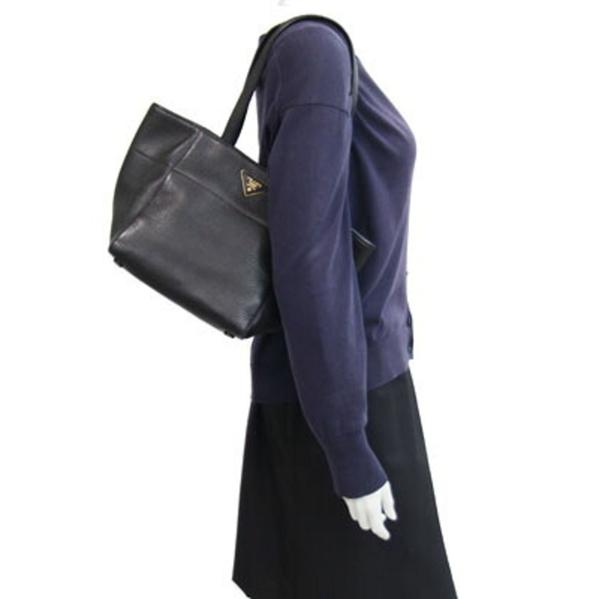 Vitello Daino Tote Bag (Pre-Owned) - Prada - Modalova