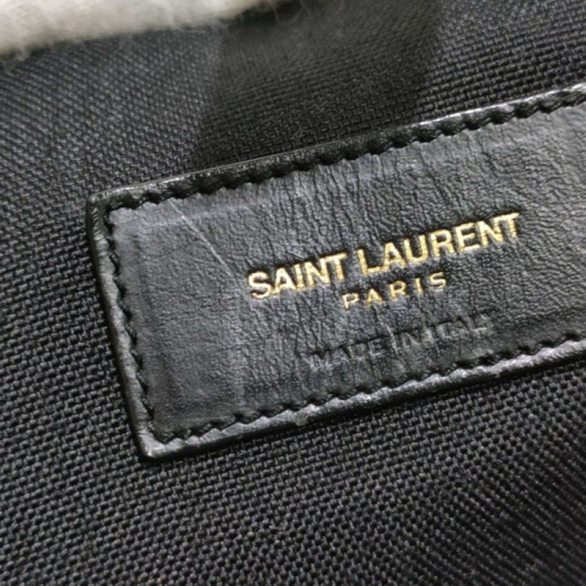 Canvas Leather Backpack (Pre-Owned) - Yves Saint Laurent - Modalova