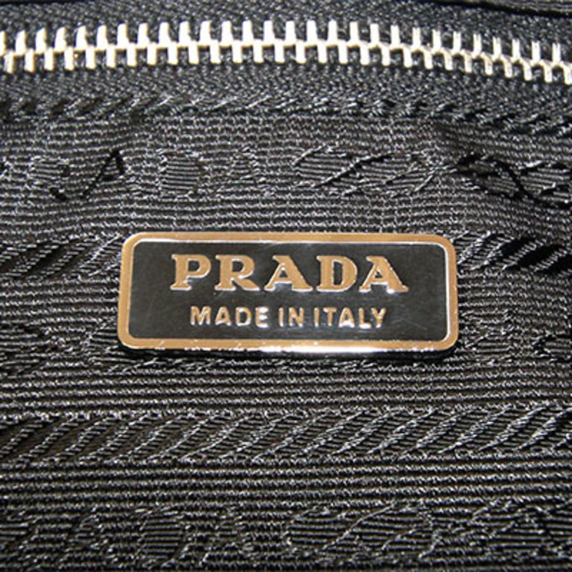 Nylon Leather Handbag Shoulder Bag (Pre-Owned) - Prada - Modalova
