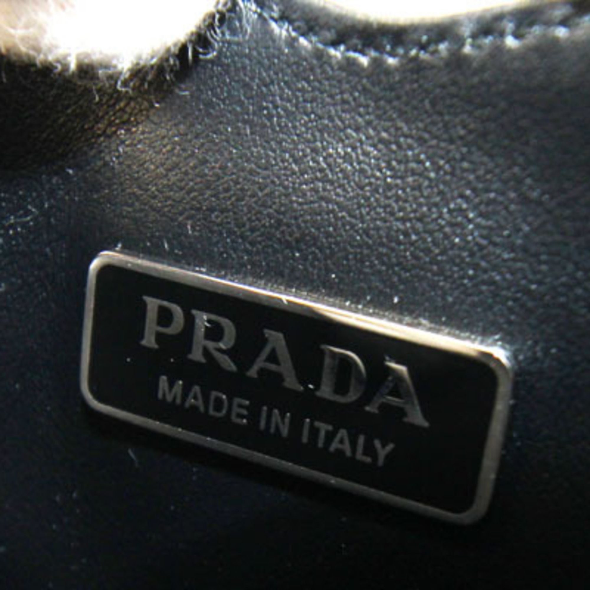 Leather Pouch (Pre-Owned) - Prada - Modalova