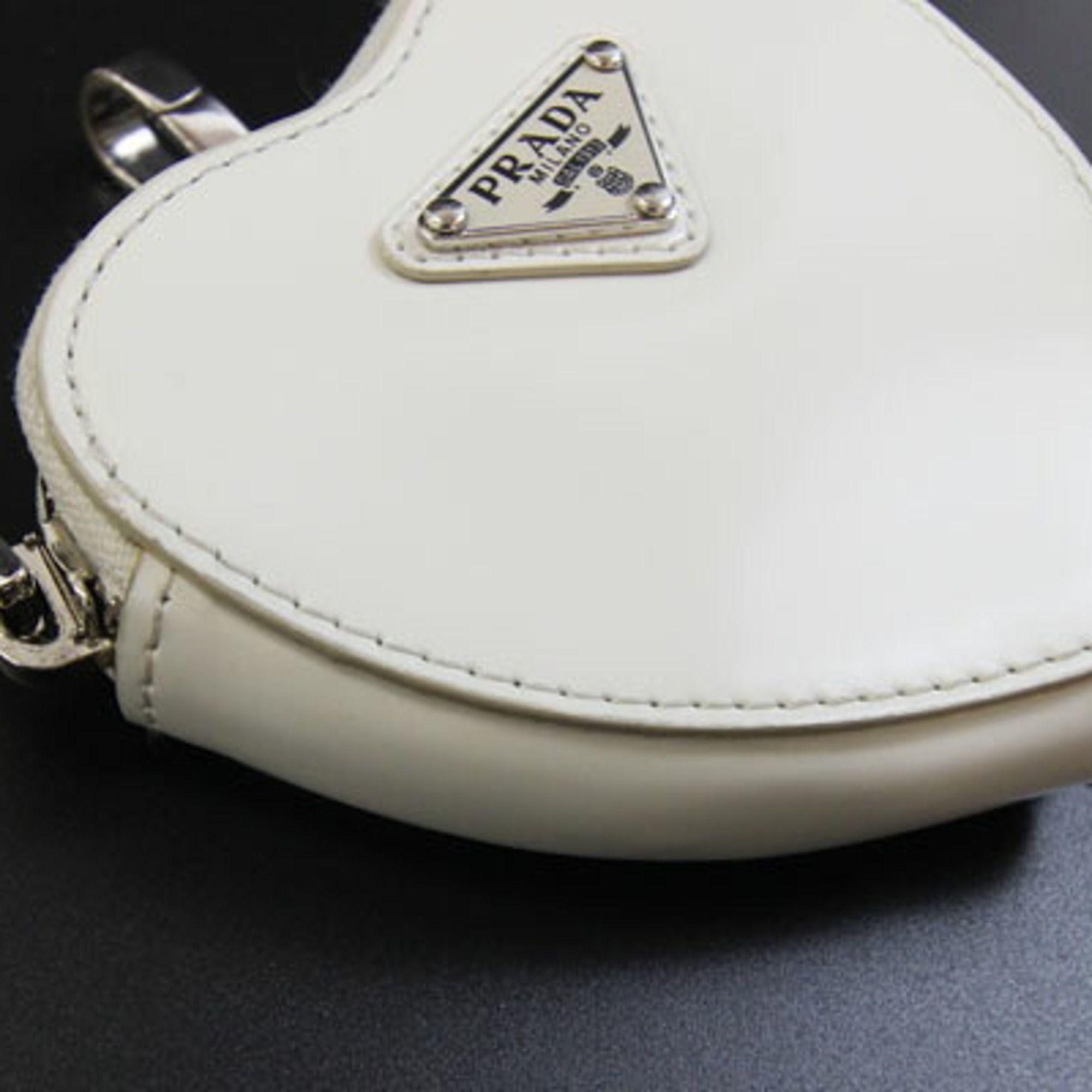Leather Pouch (Pre-Owned) - Prada - Modalova