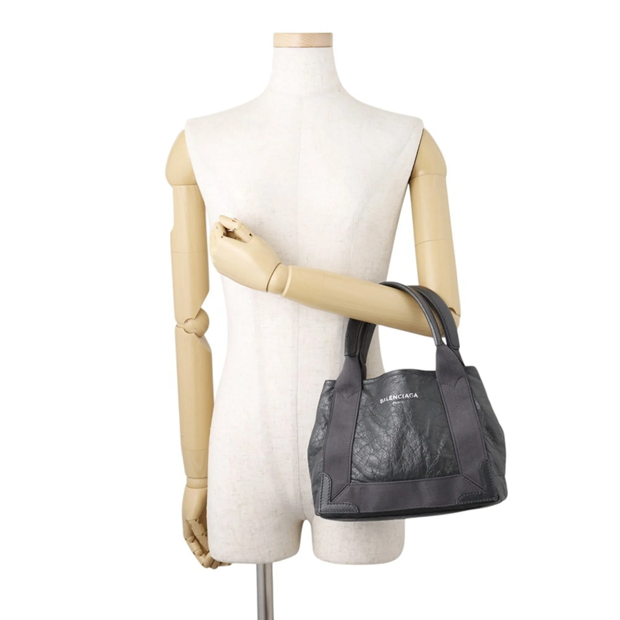 Leather Canvas Handbag (Pre-Owned) - Balenciaga - Modalova