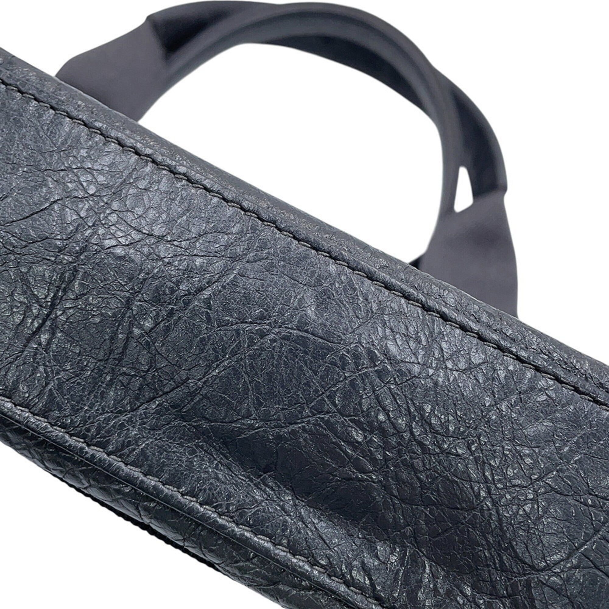 Leather Canvas Handbag (Pre-Owned) - Balenciaga - Modalova