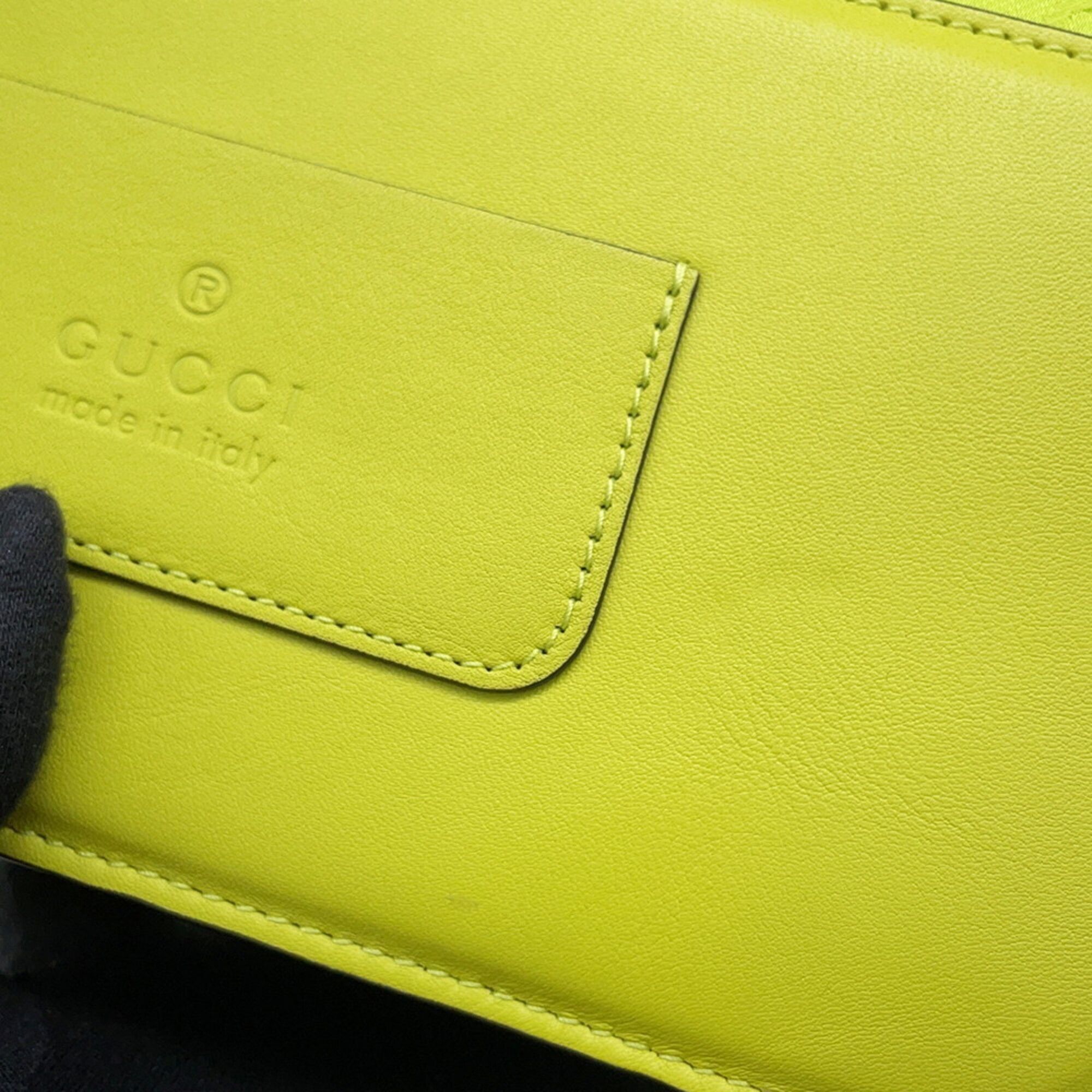 Leather Shoulder Bag (Pre-Owned) - Gucci - Modalova