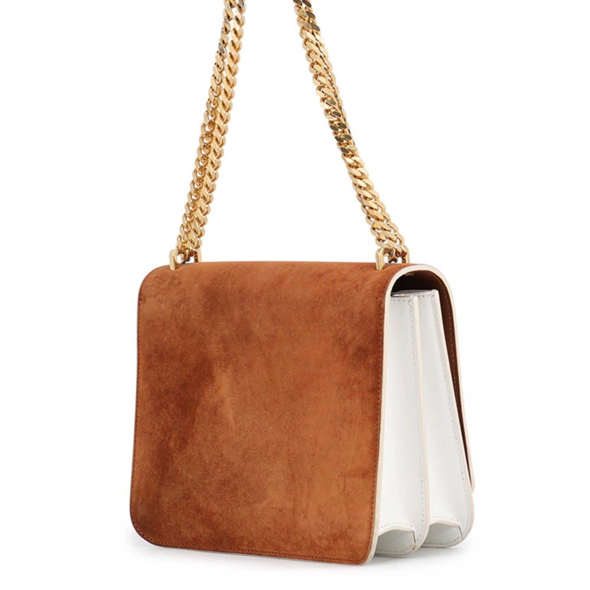 Suede Leather Shoulder Bag (Pre-Owned) - Burberry - Modalova
