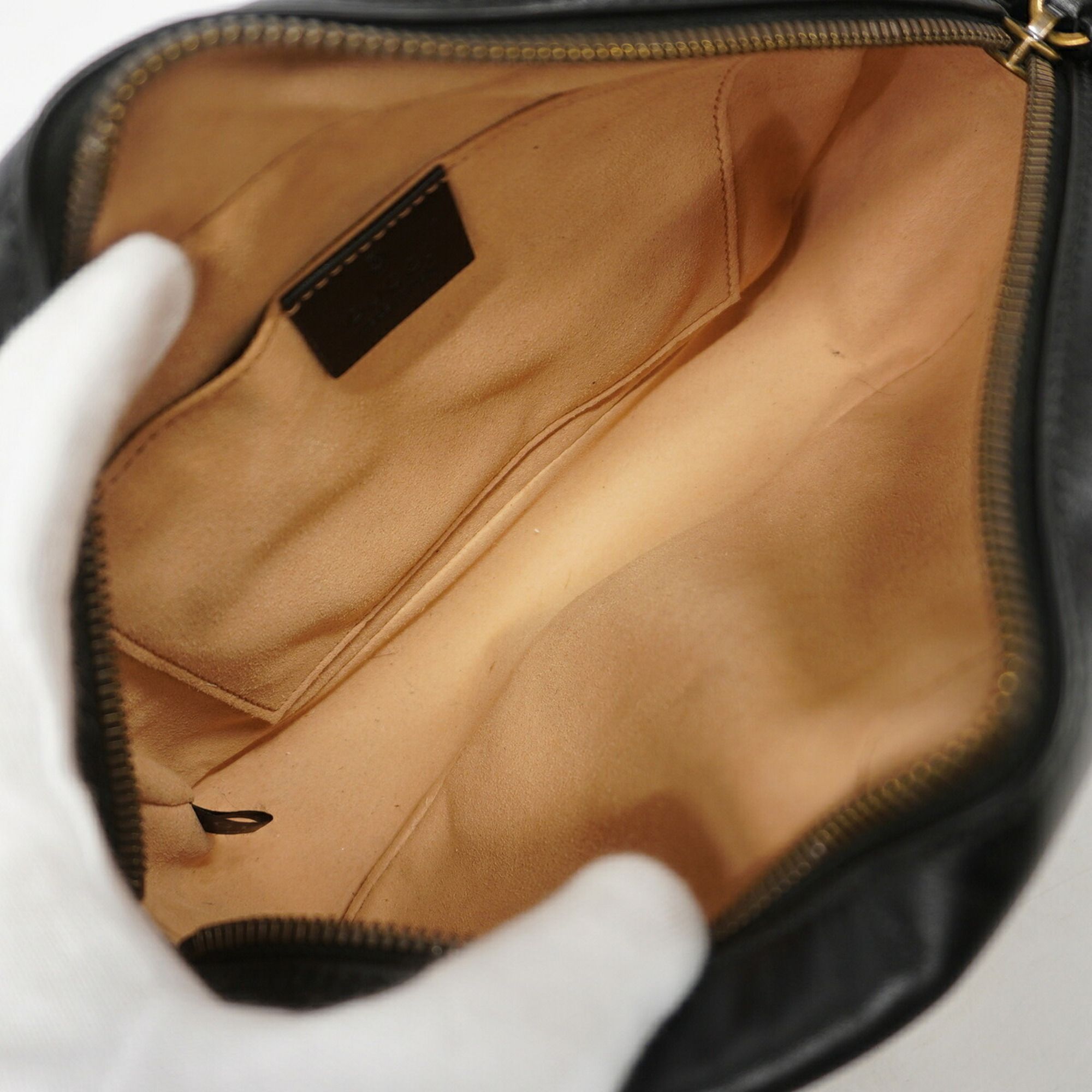 Leather Shoulder Bag (Pre-Owned) - Gucci - Modalova