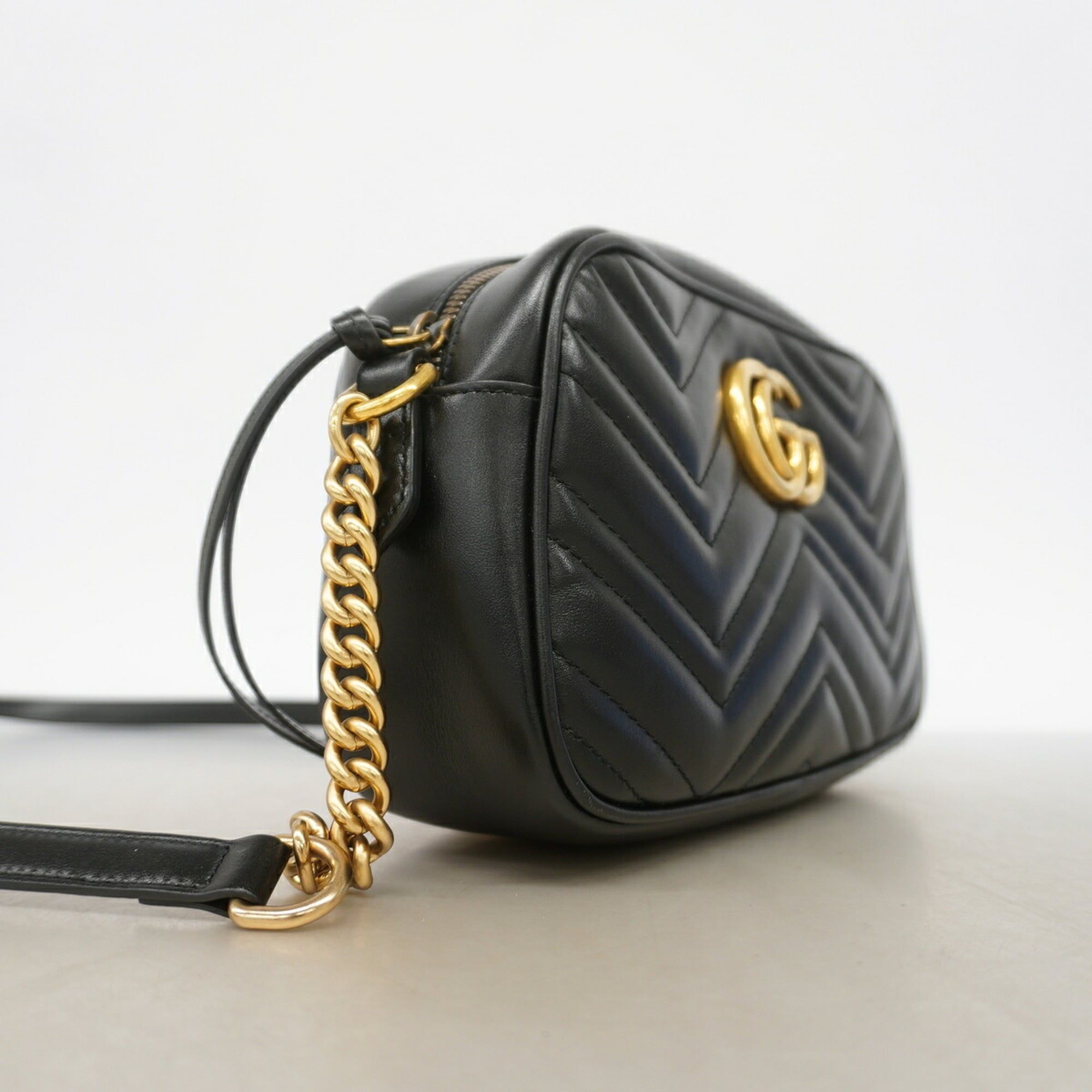 Leather Shoulder Bag (Pre-Owned) - Gucci - Modalova