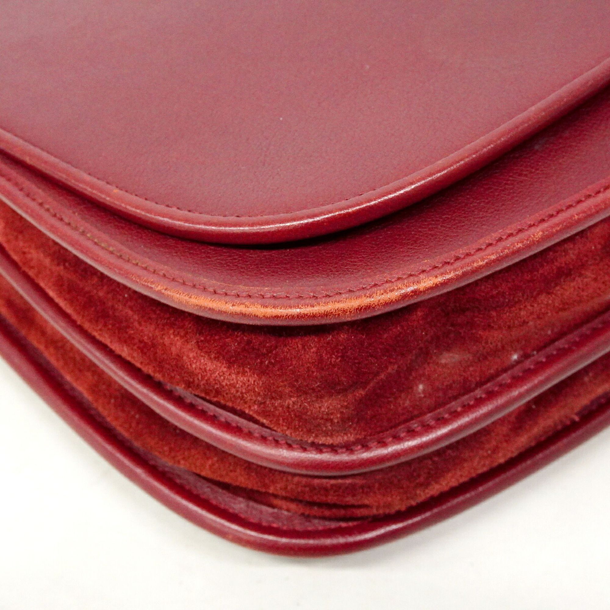 Leather Shoulder Bag (Pre-Owned) - Cartier - Modalova