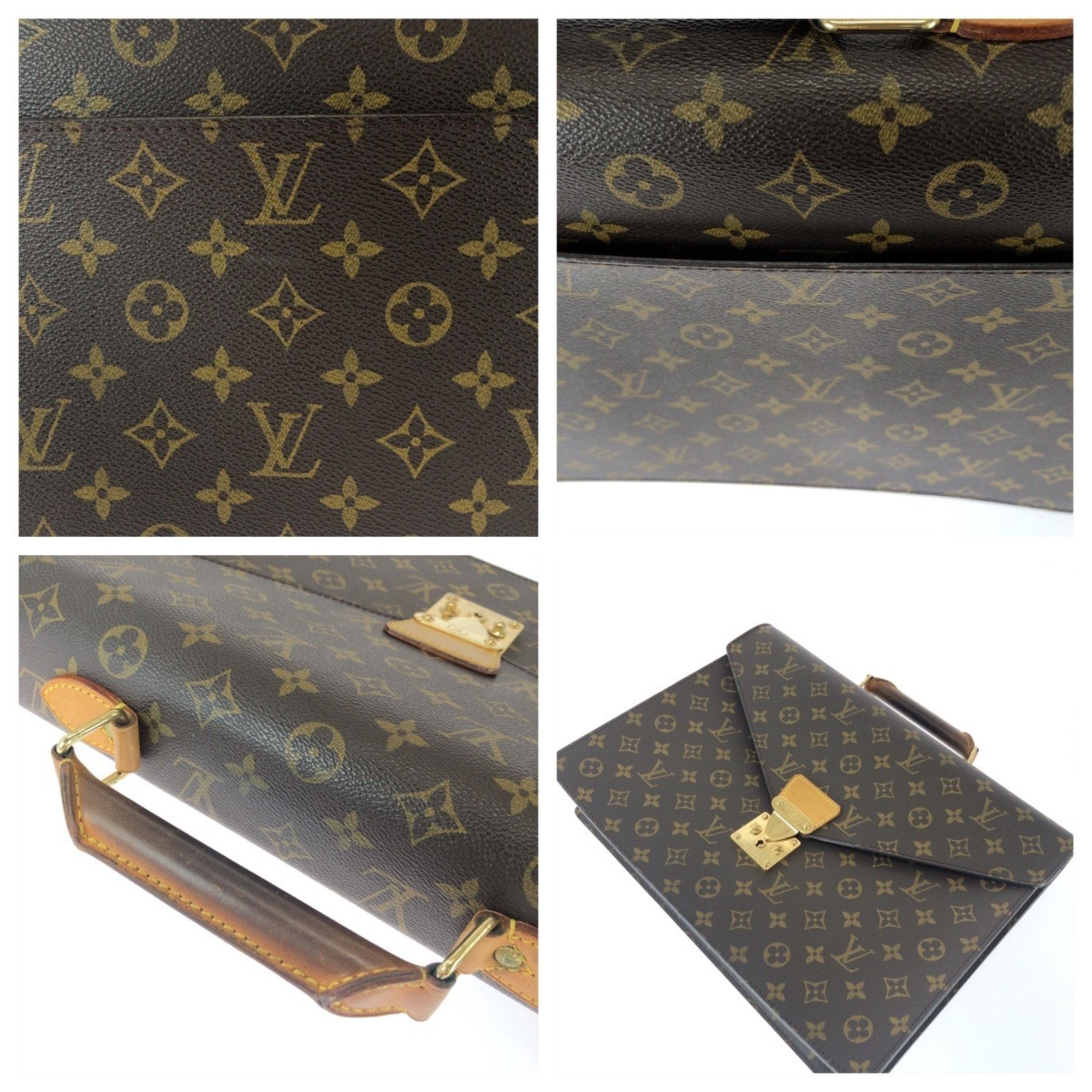 Pvc Leather Briefcase (Pre-Owned) - Louis Vuitton - Modalova
