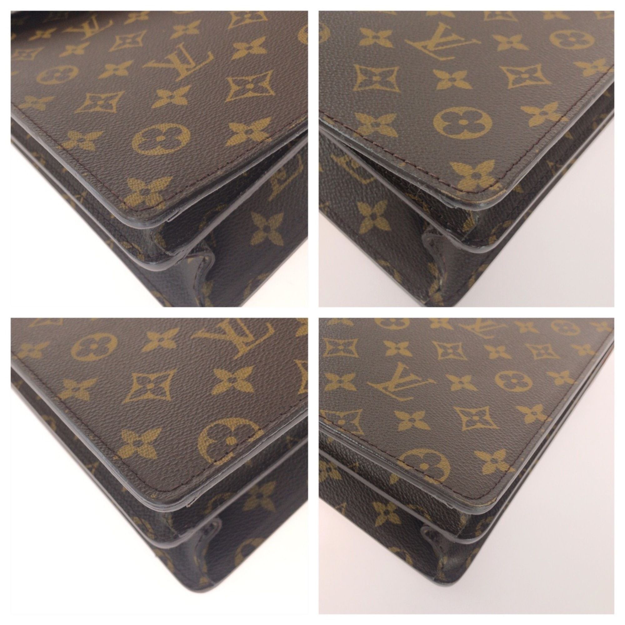 Pvc Leather Briefcase (Pre-Owned) - Louis Vuitton - Modalova