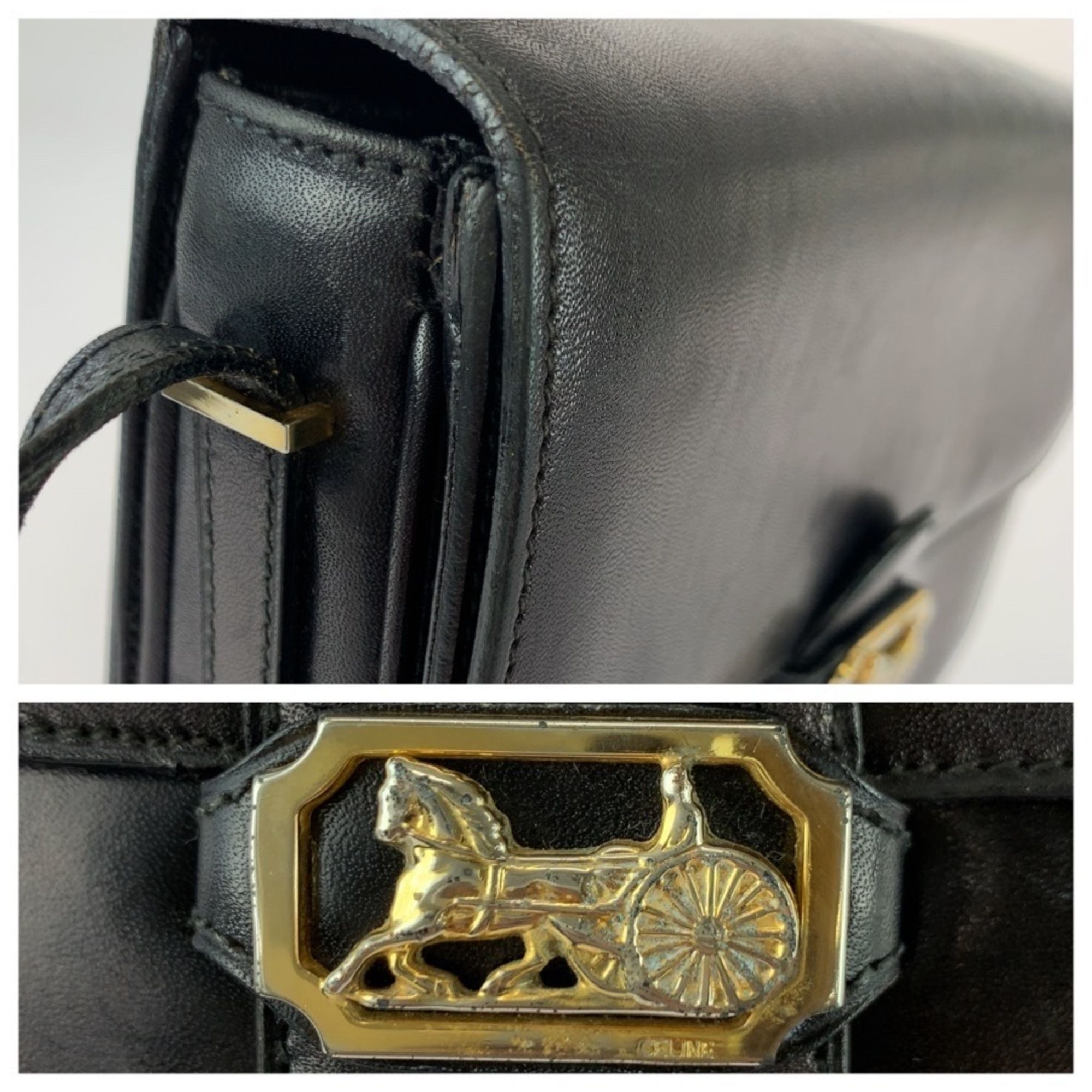 Leather Shoulder Bag (Pre-Owned) - Celine - Modalova