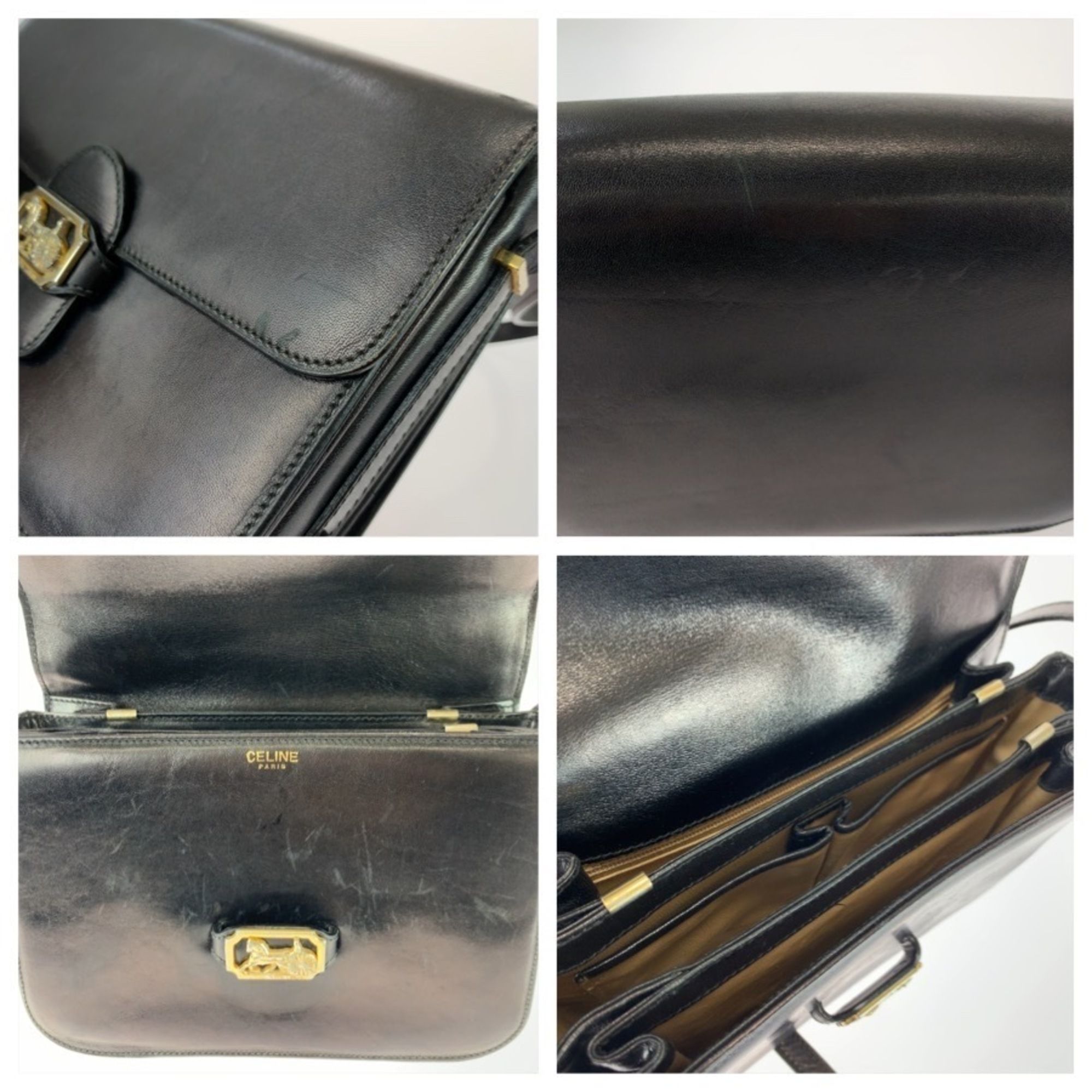 Leather Shoulder Bag (Pre-Owned) - Celine - Modalova