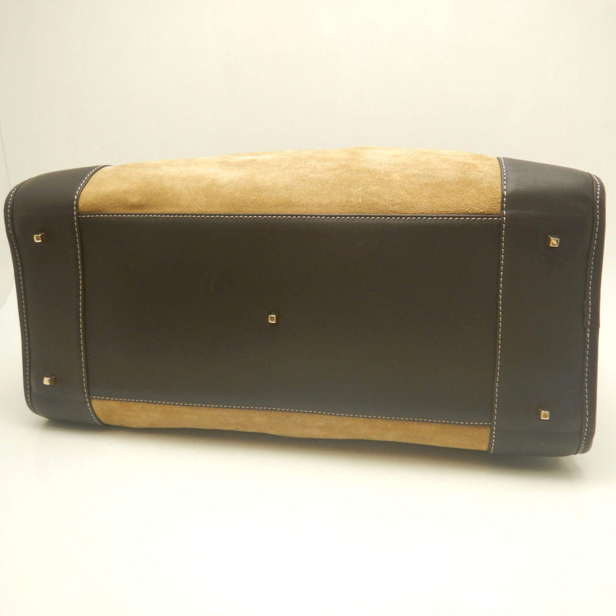 Suede Leather Handbag (Pre-Owned) - Loewe - Modalova