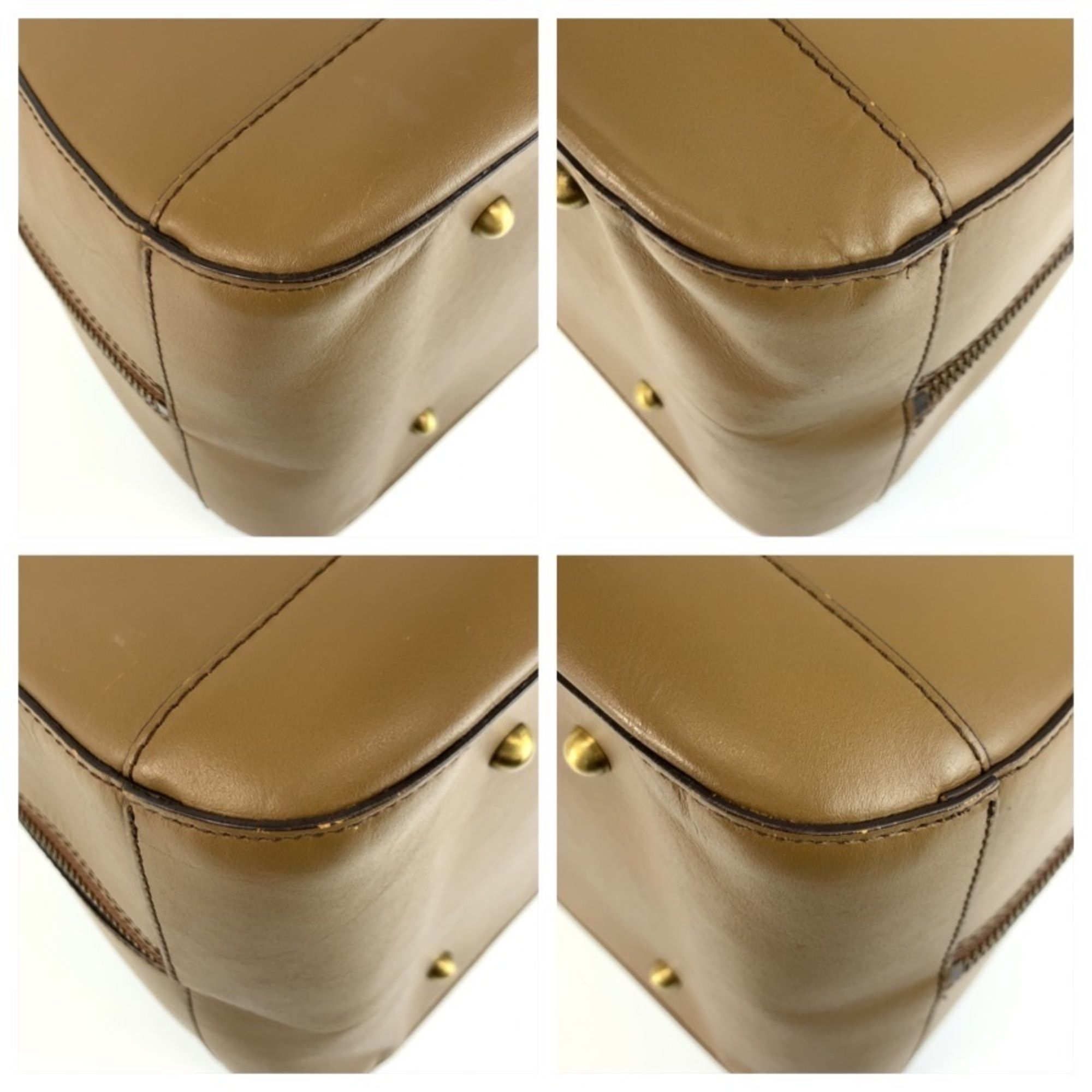 Leather Handbag (Pre-Owned) - Burberry - Modalova
