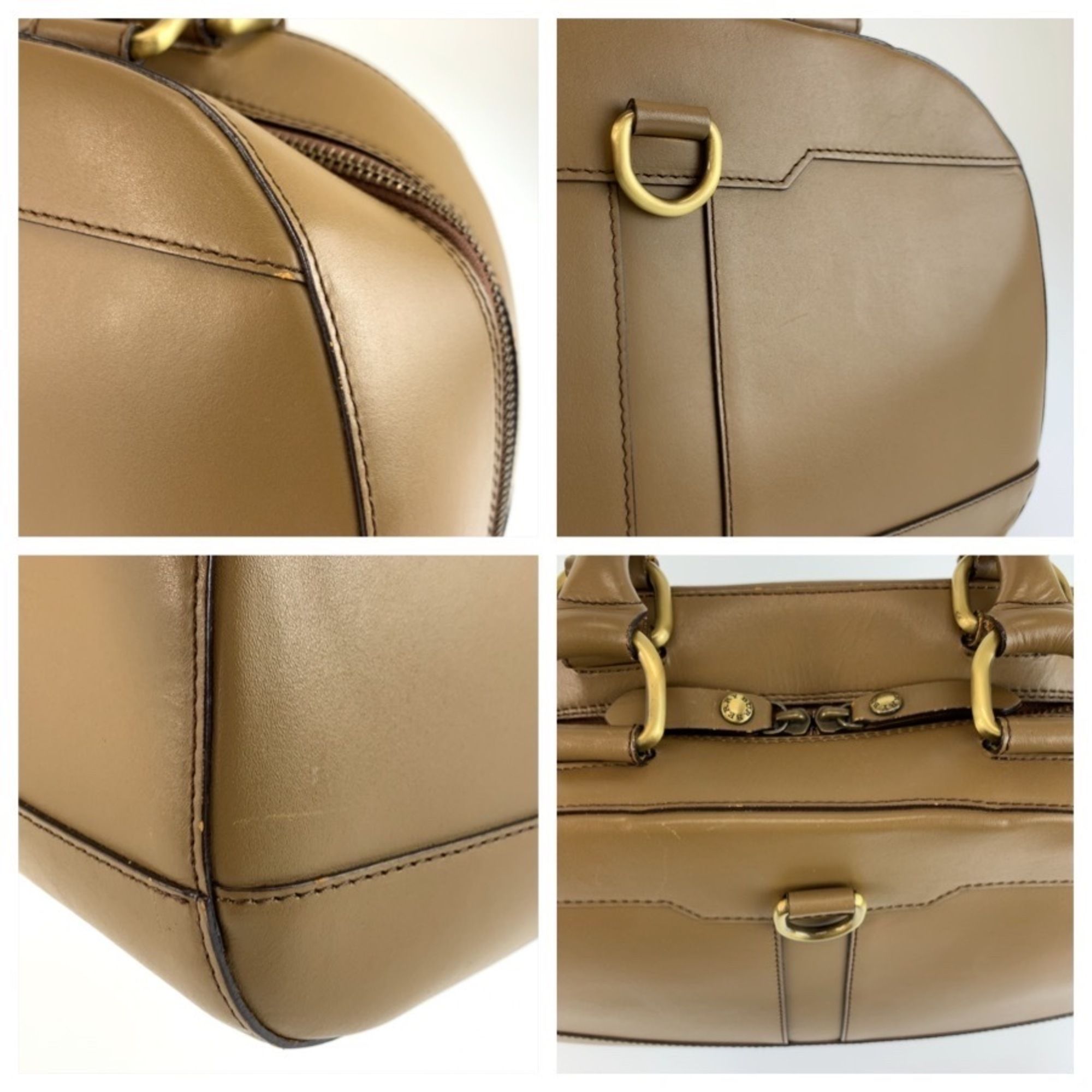 Leather Handbag (Pre-Owned) - Burberry - Modalova