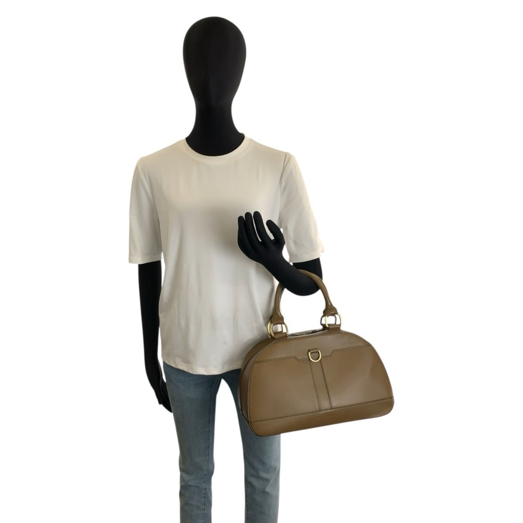 Leather Handbag (Pre-Owned) - Burberry - Modalova