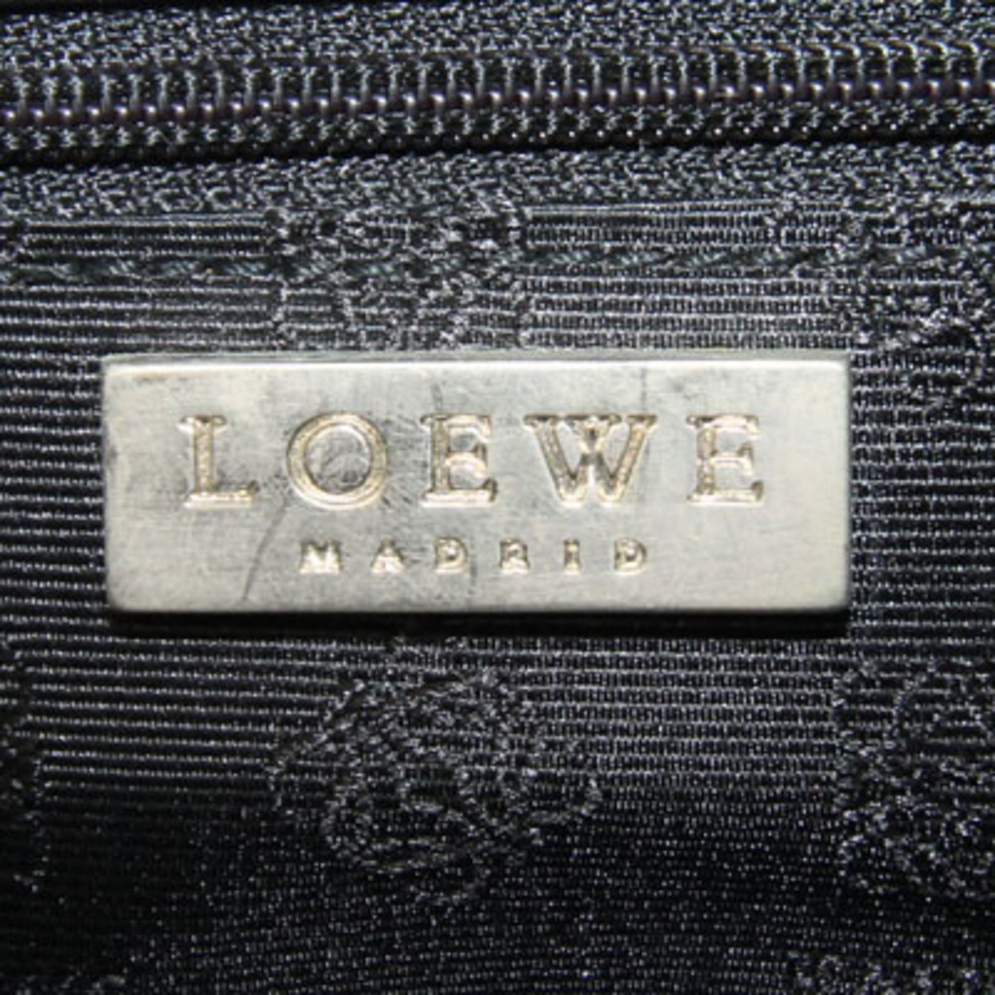 Canvas Leather Handbag Shoulder Bag (Pre-Owned) - Loewe - Modalova