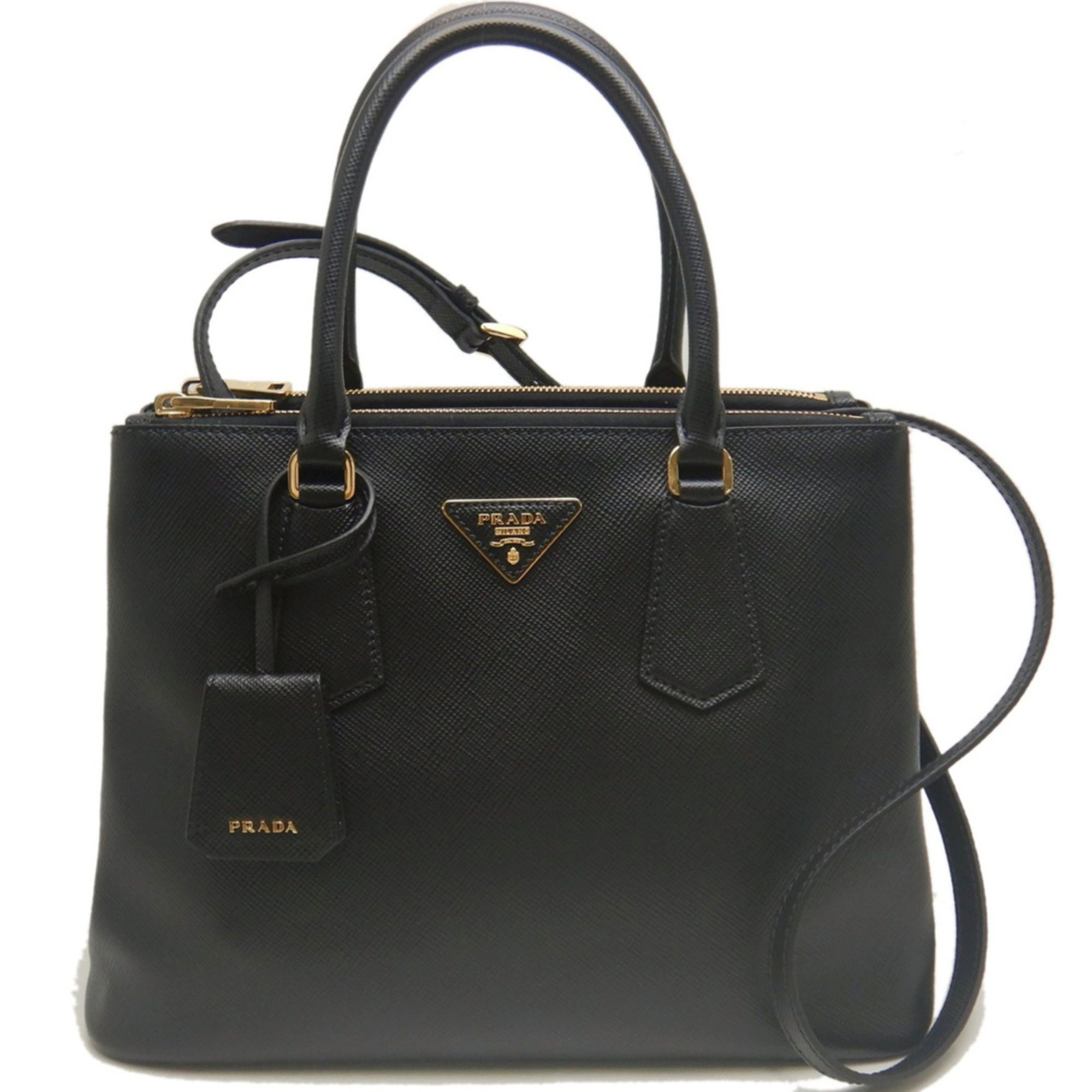 Leather Handbag (Pre-Owned) - Prada - Modalova