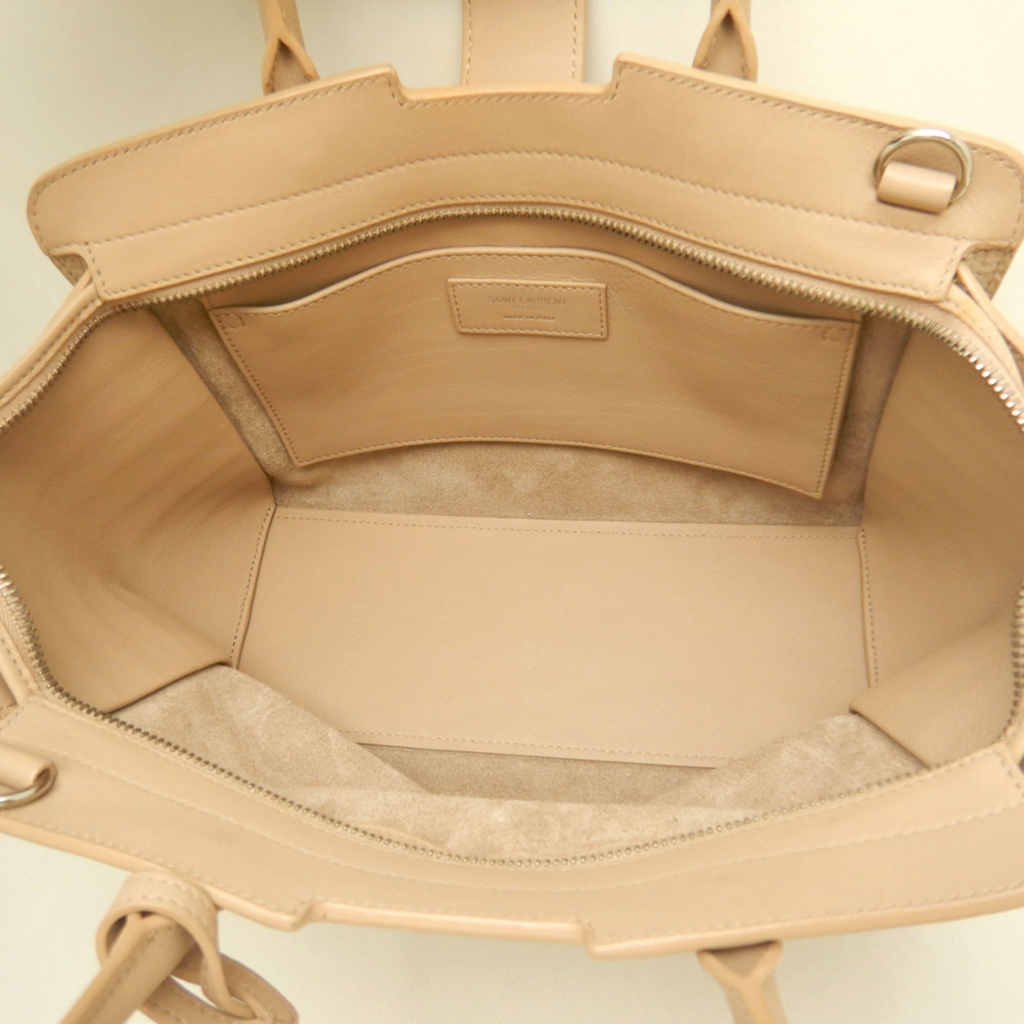 Leather Handbag (Pre-Owned) - Saint Laurent - Modalova