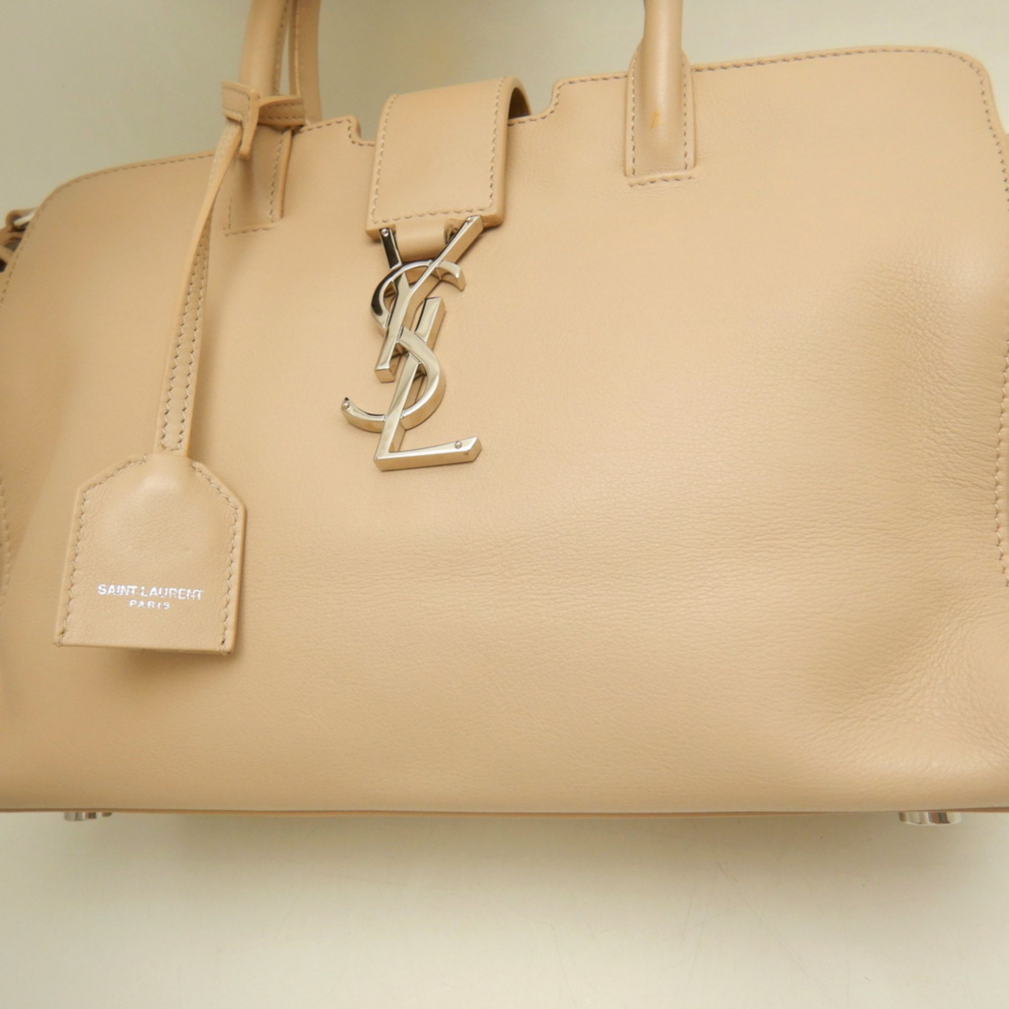 Leather Handbag (Pre-Owned) - Saint Laurent - Modalova