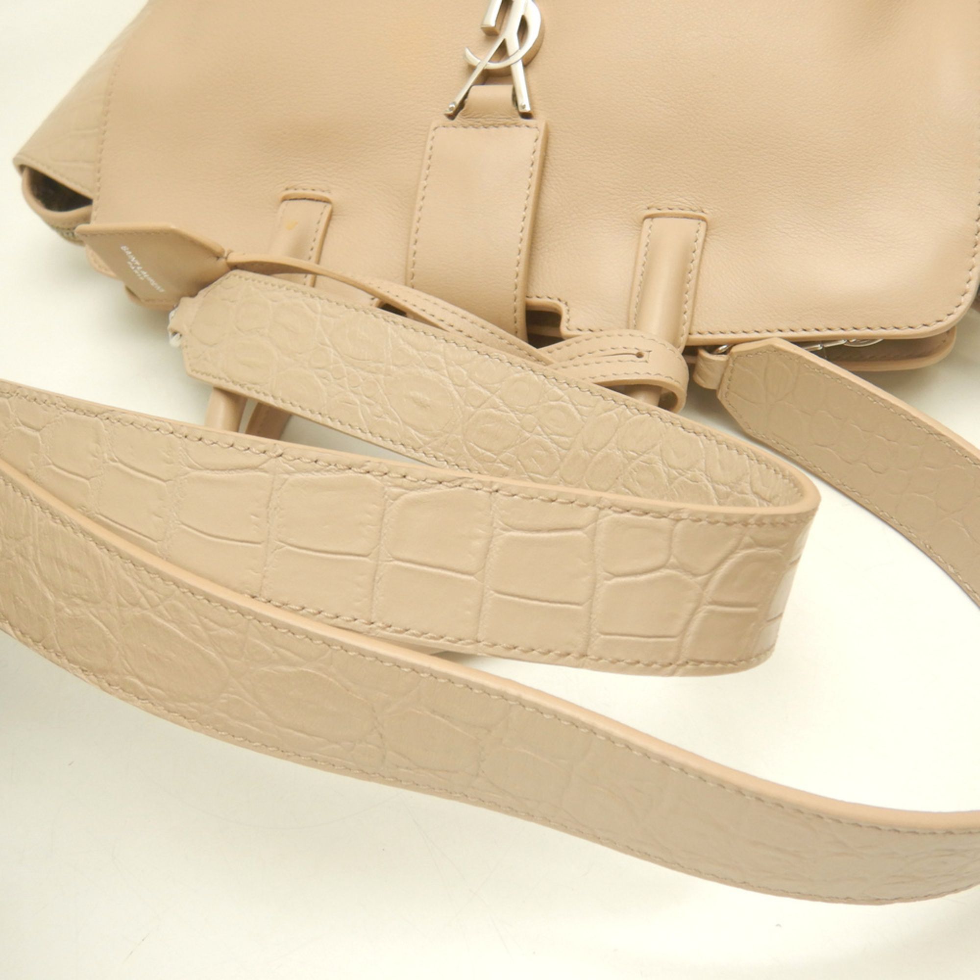 Leather Handbag (Pre-Owned) - Saint Laurent - Modalova