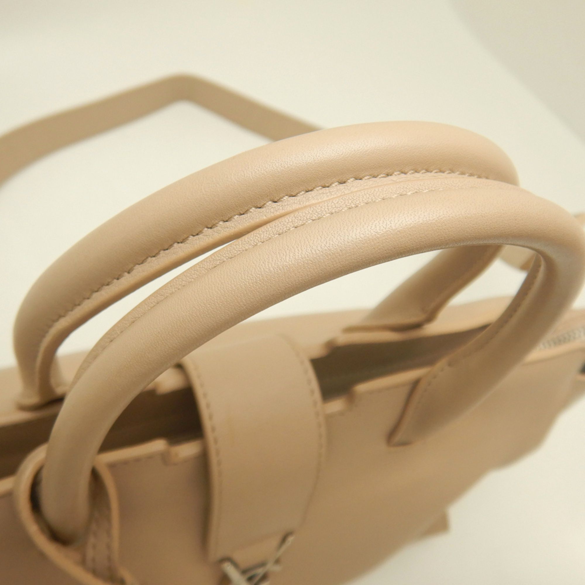 Leather Handbag (Pre-Owned) - Saint Laurent - Modalova