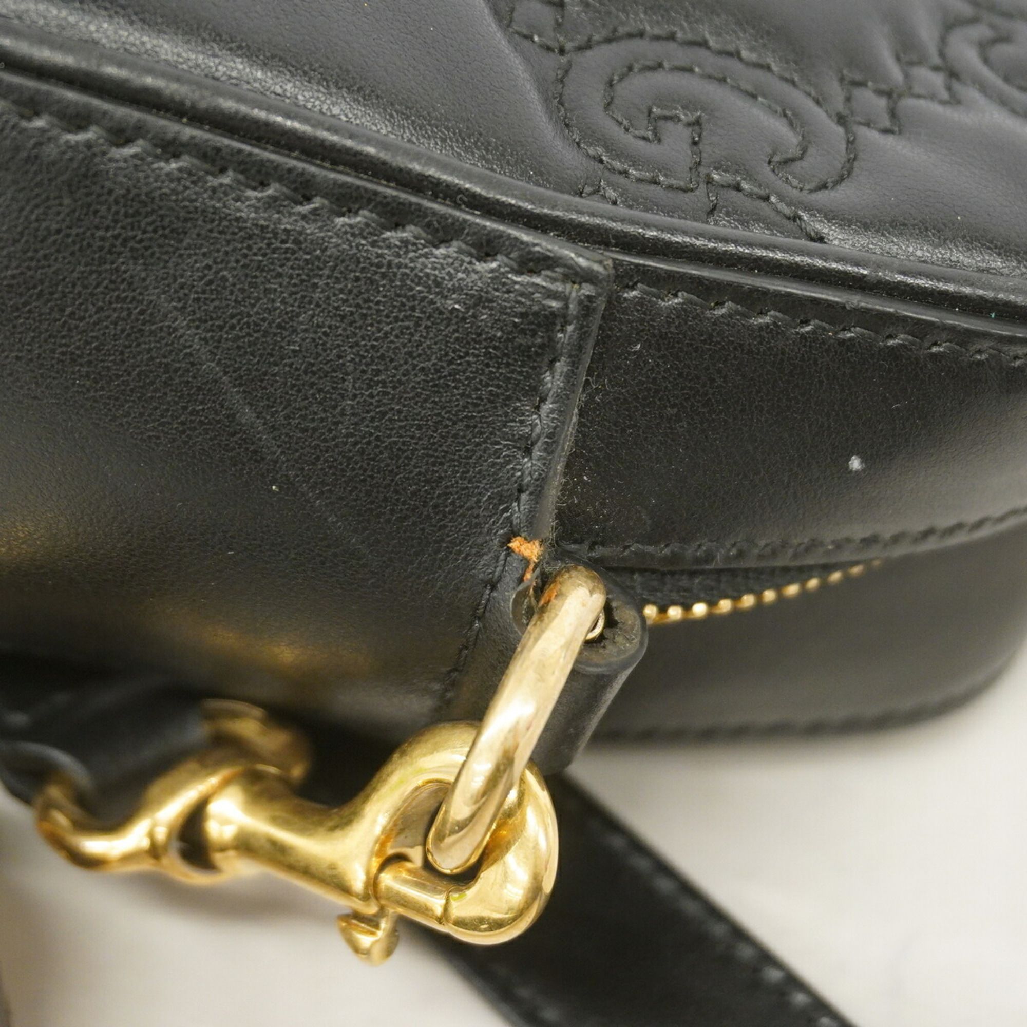 Leather Shoulder Bag (Pre-Owned) - Gucci - Modalova