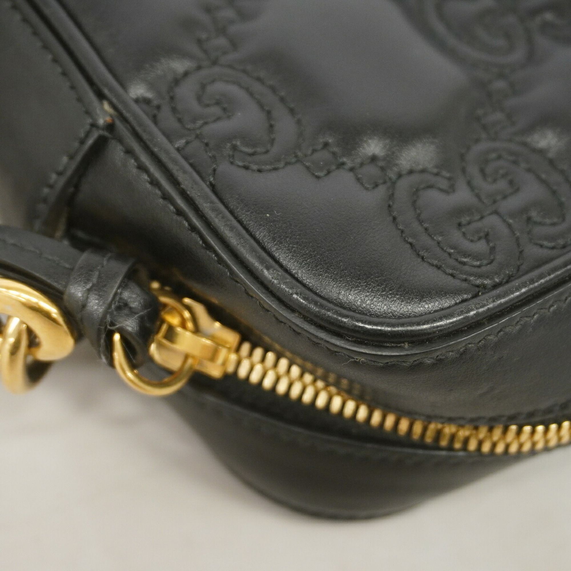 Leather Shoulder Bag (Pre-Owned) - Gucci - Modalova
