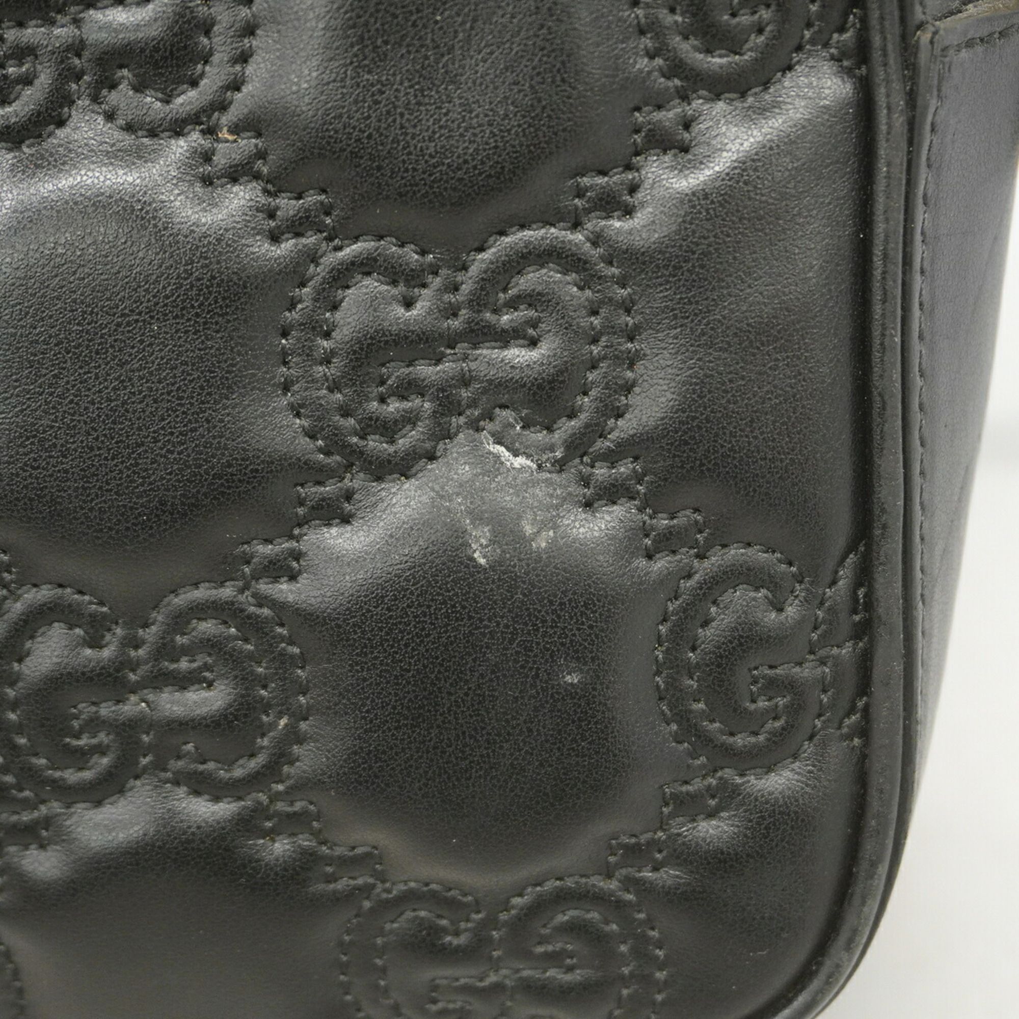 Leather Shoulder Bag (Pre-Owned) - Gucci - Modalova