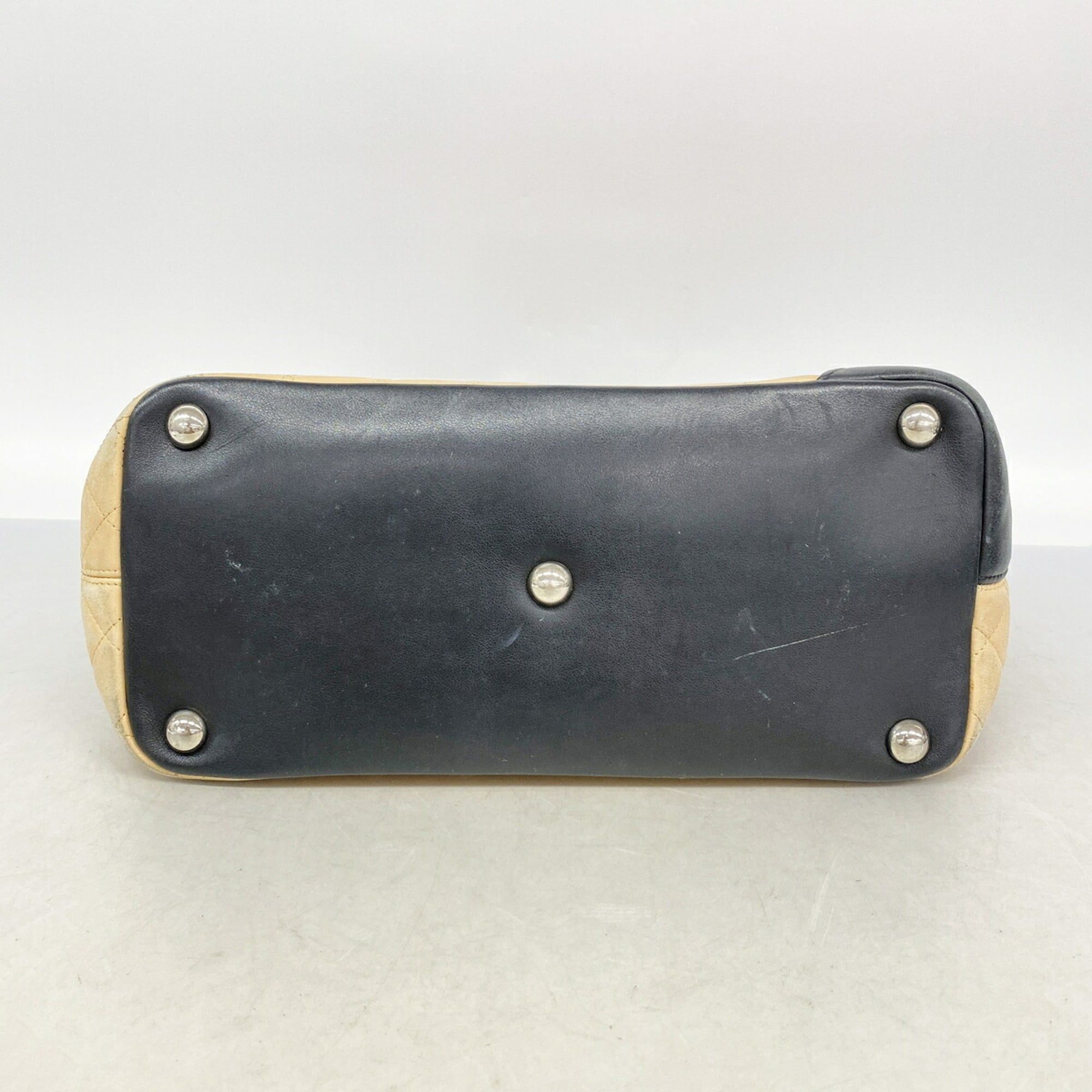 Leather Tote Bag (Pre-Owned) - Chanel - Modalova