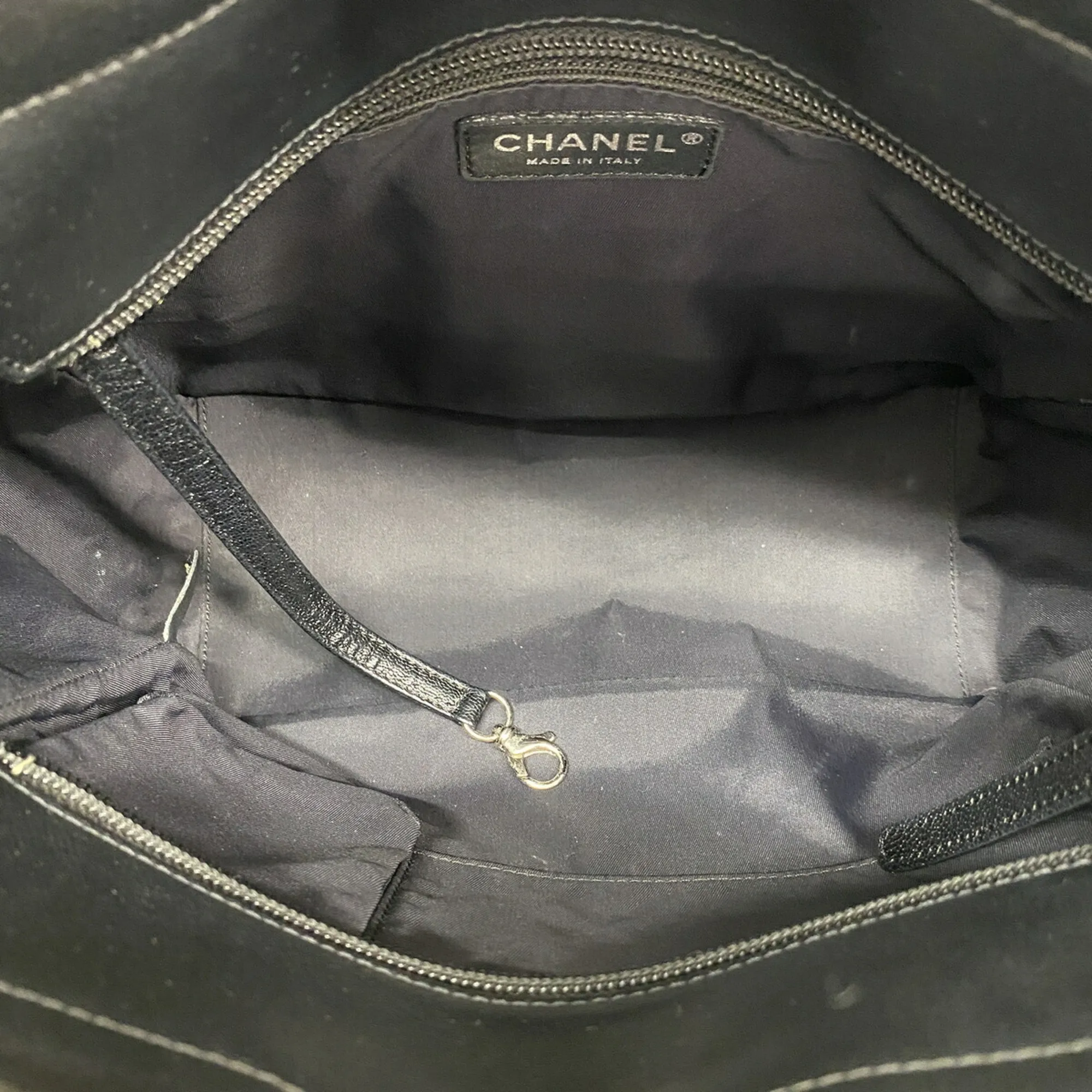 Leather Tote Bag (Pre-Owned) - Chanel - Modalova