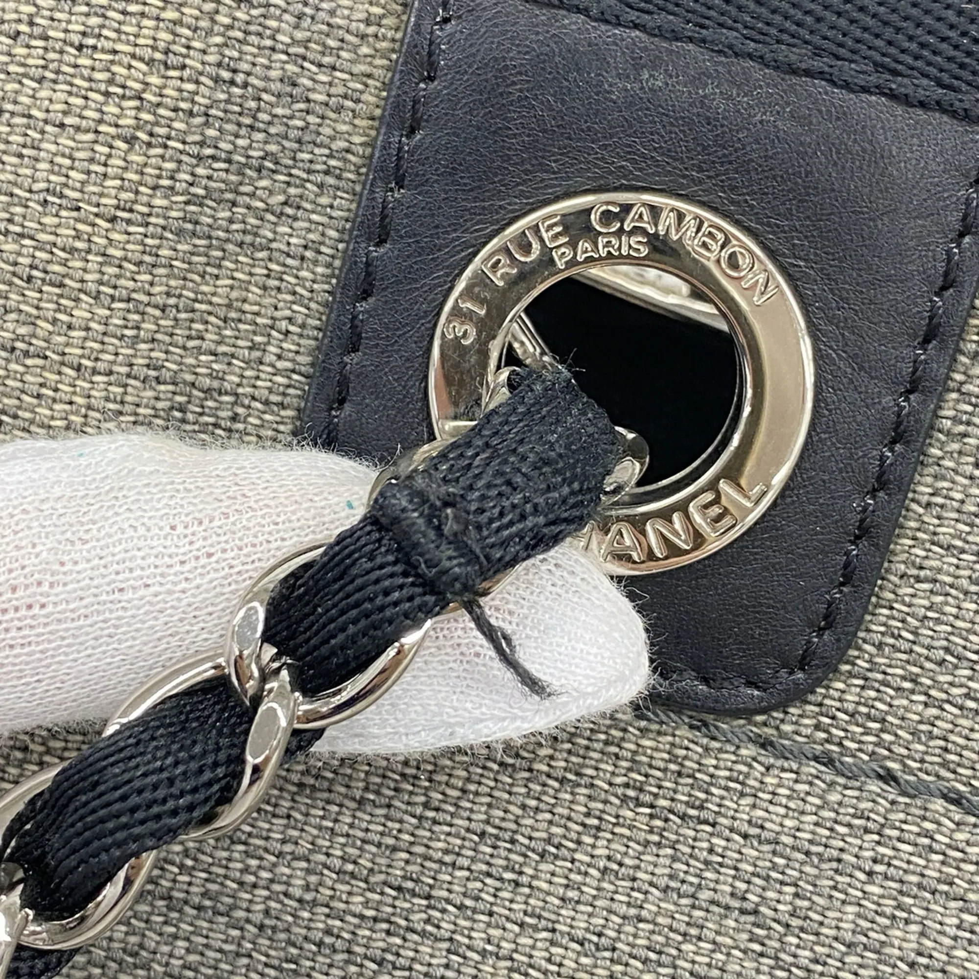 Canvas Tote Bag (Pre-Owned) - Chanel - Modalova