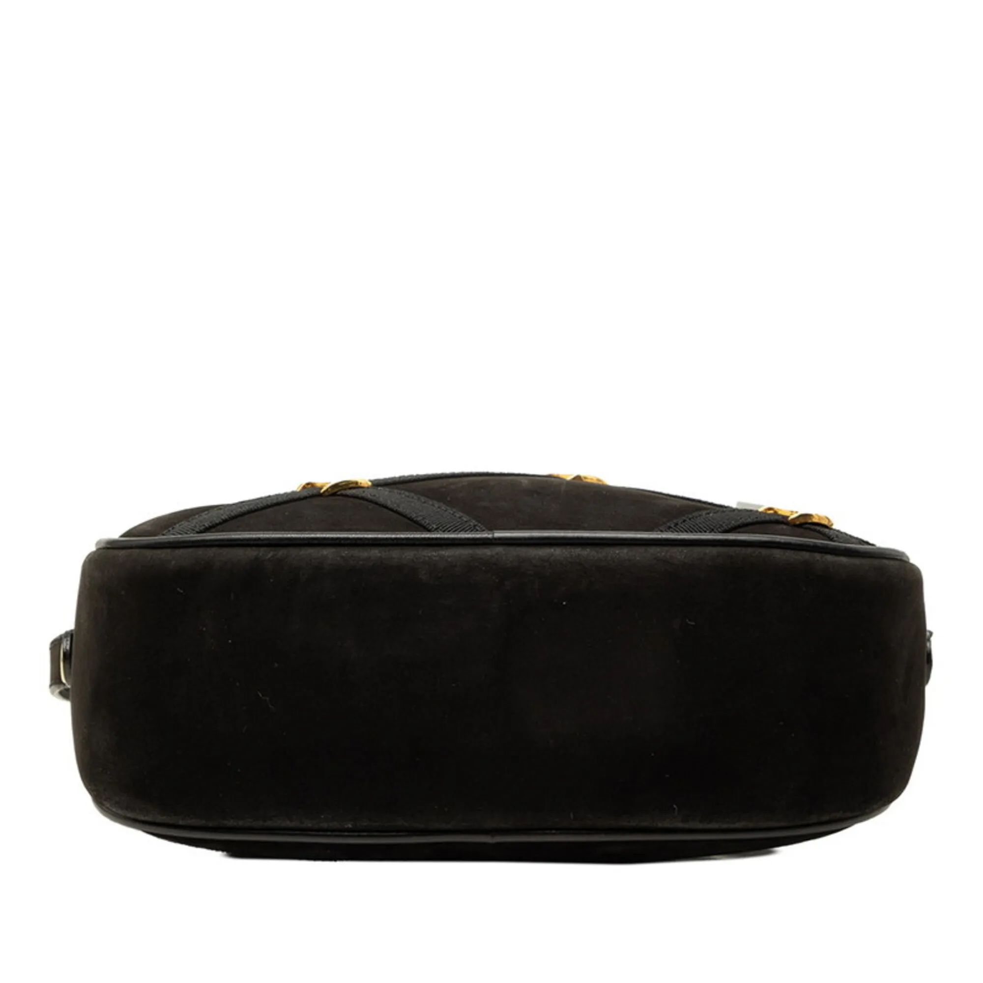Suede Leather Shoulder Bag (Pre-Owned) - Salvatore Ferragamo - Modalova